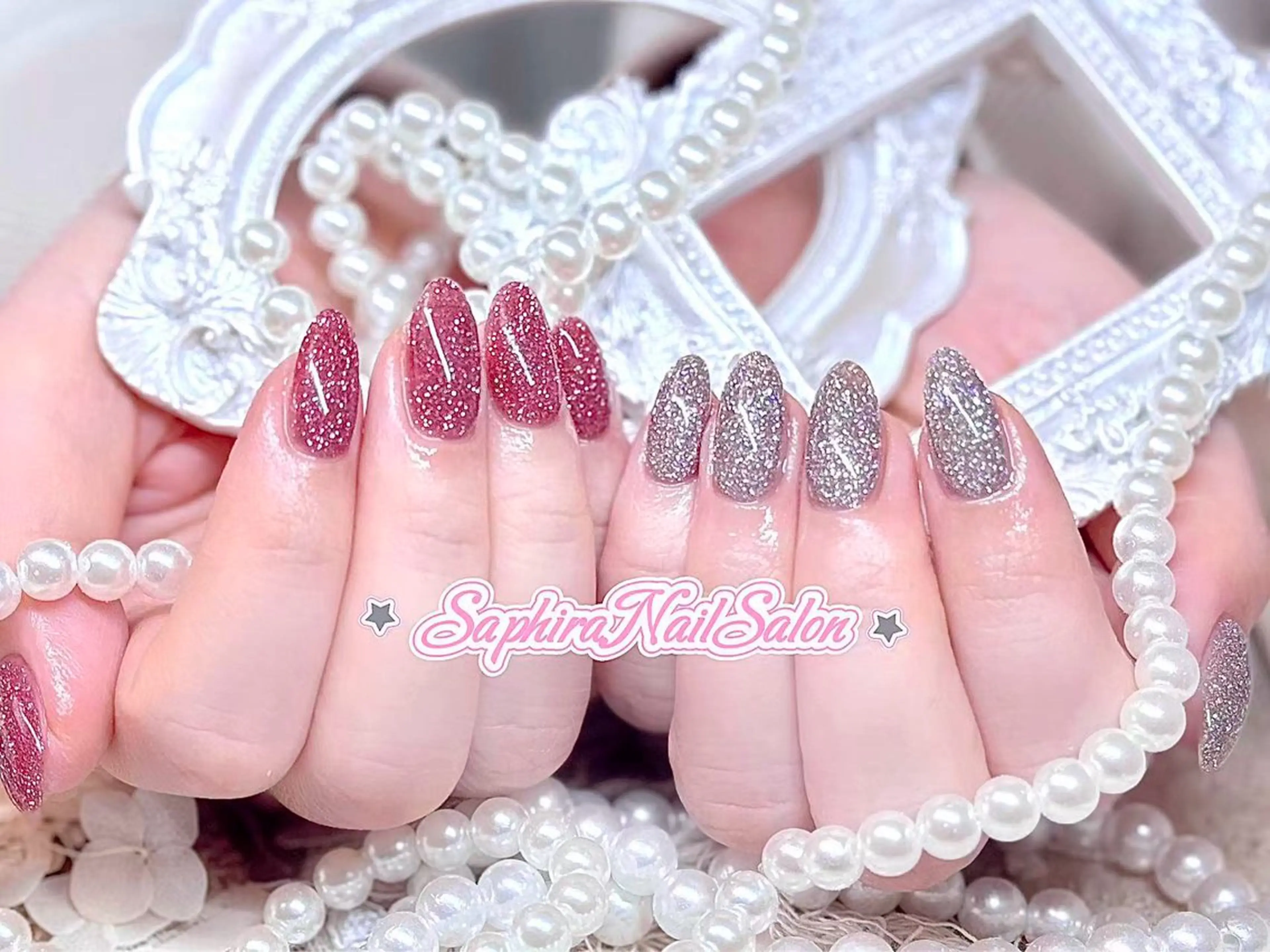 ネイル ハンドネイル Saphira所属・Saphira はるかのネイルデザイン