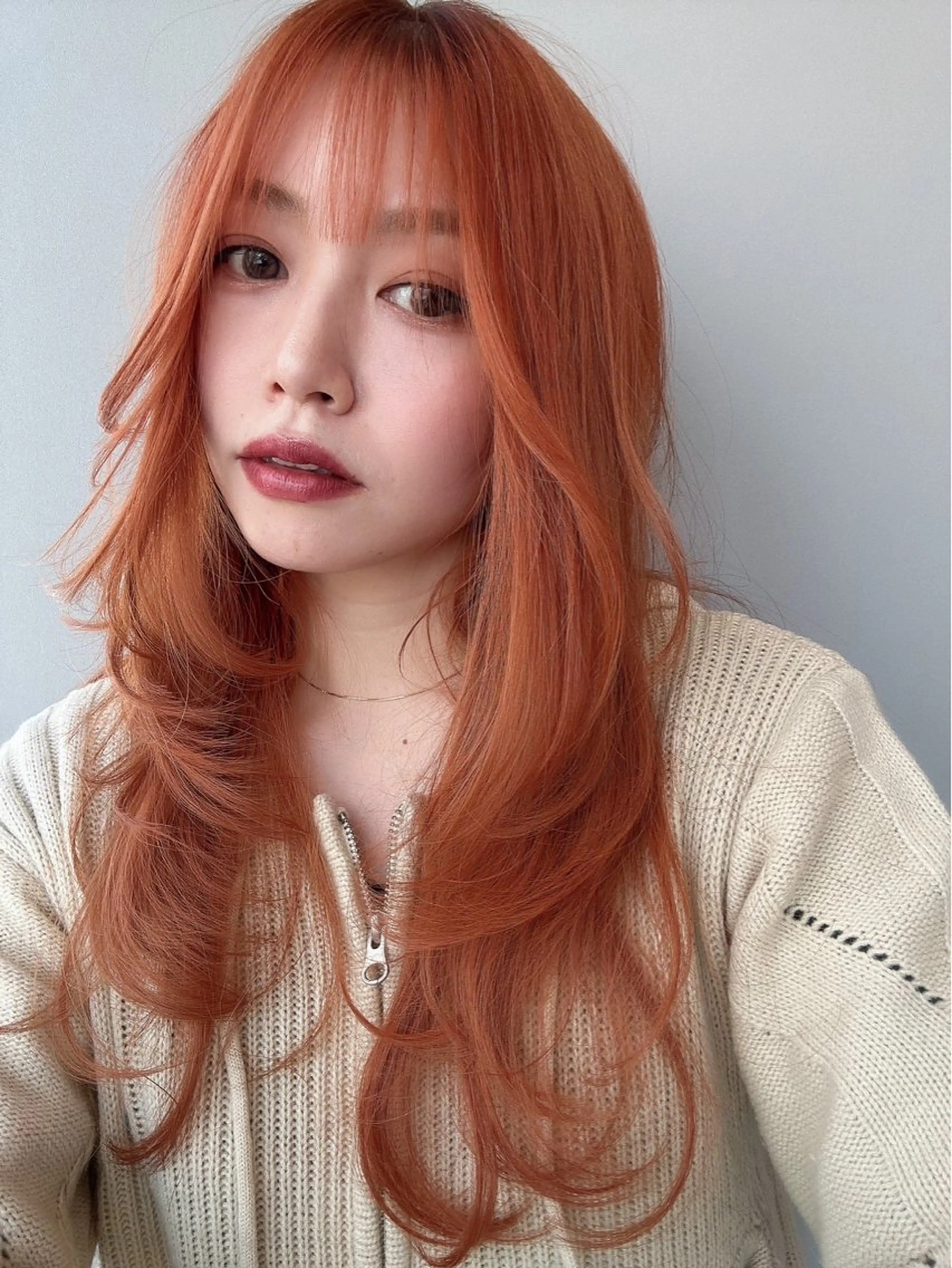 ロング カット ヘアカラー トリートメント MORE所属・MORE栄 野田航生のヘアスタイル