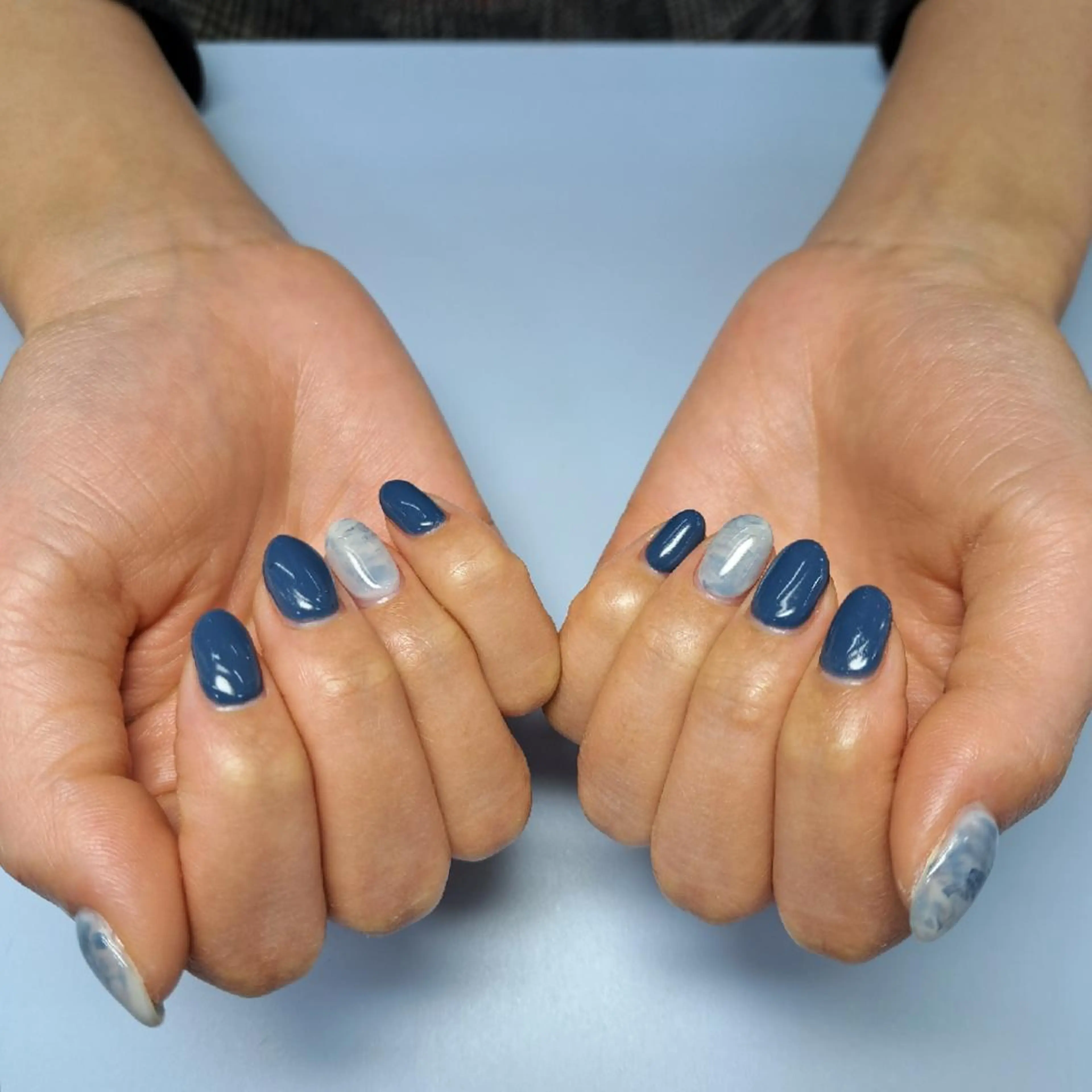 ネイル 大理石ネイル(マーブル) HAYASHI  Nのネイルデザイン