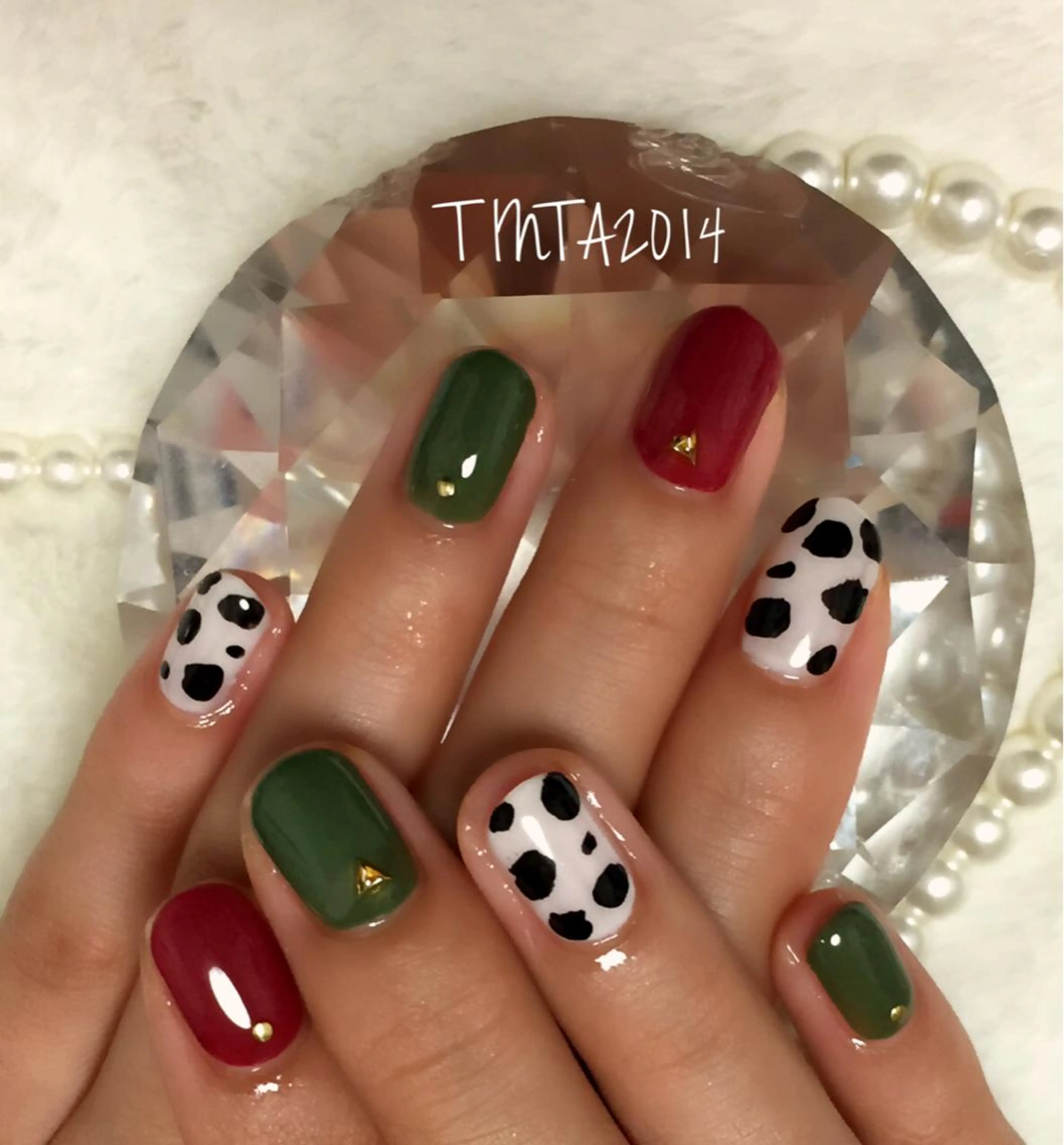 ネイル アニマル柄 ネイルサロン ティンタ所属・馬場 典子のネイルデザイン