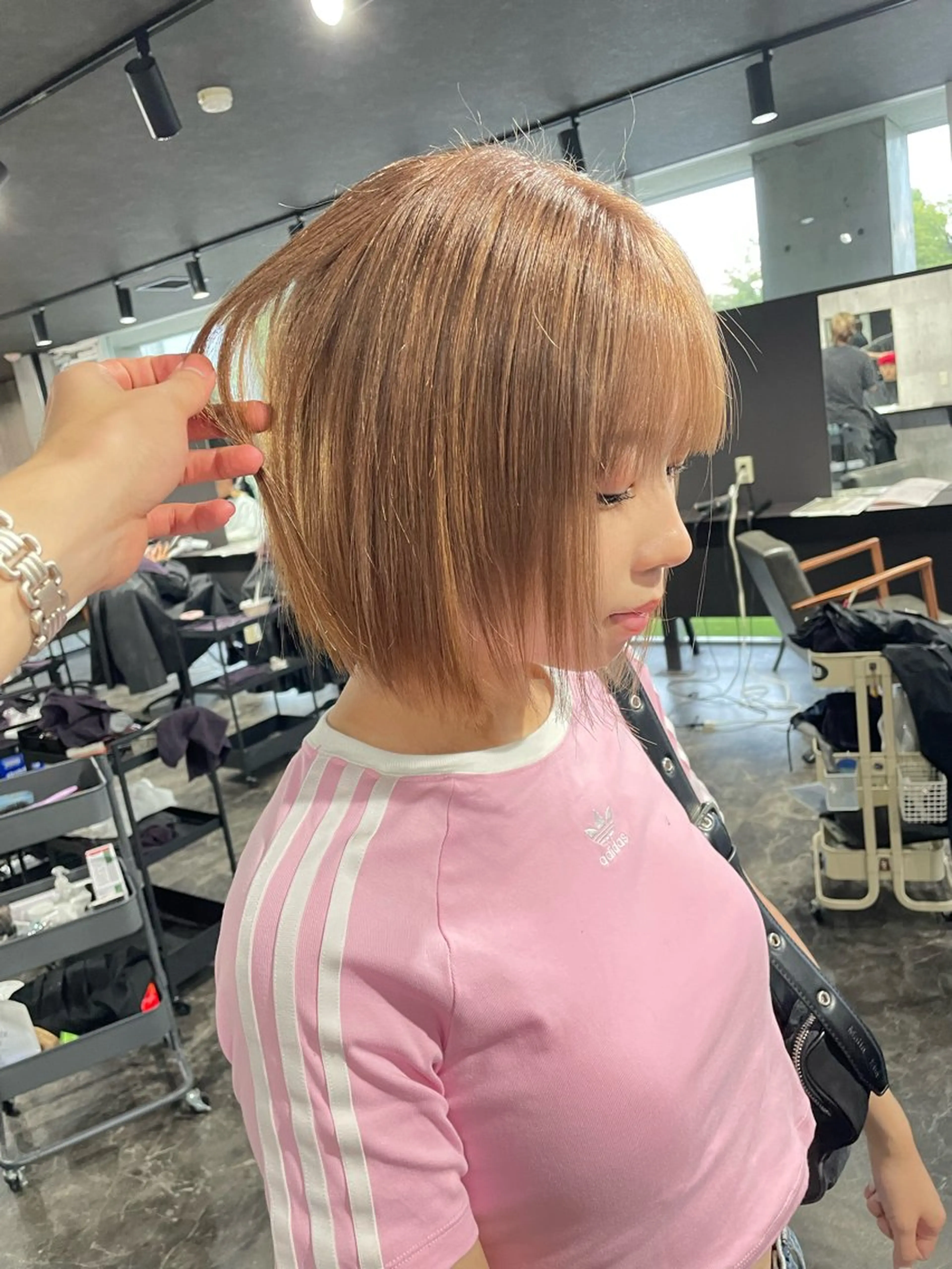 カラー ヘアカラー トリートメント olume(オルメ)所属・山田隆成/韓国カット バレ、ハイライト得意のヘアスタイル