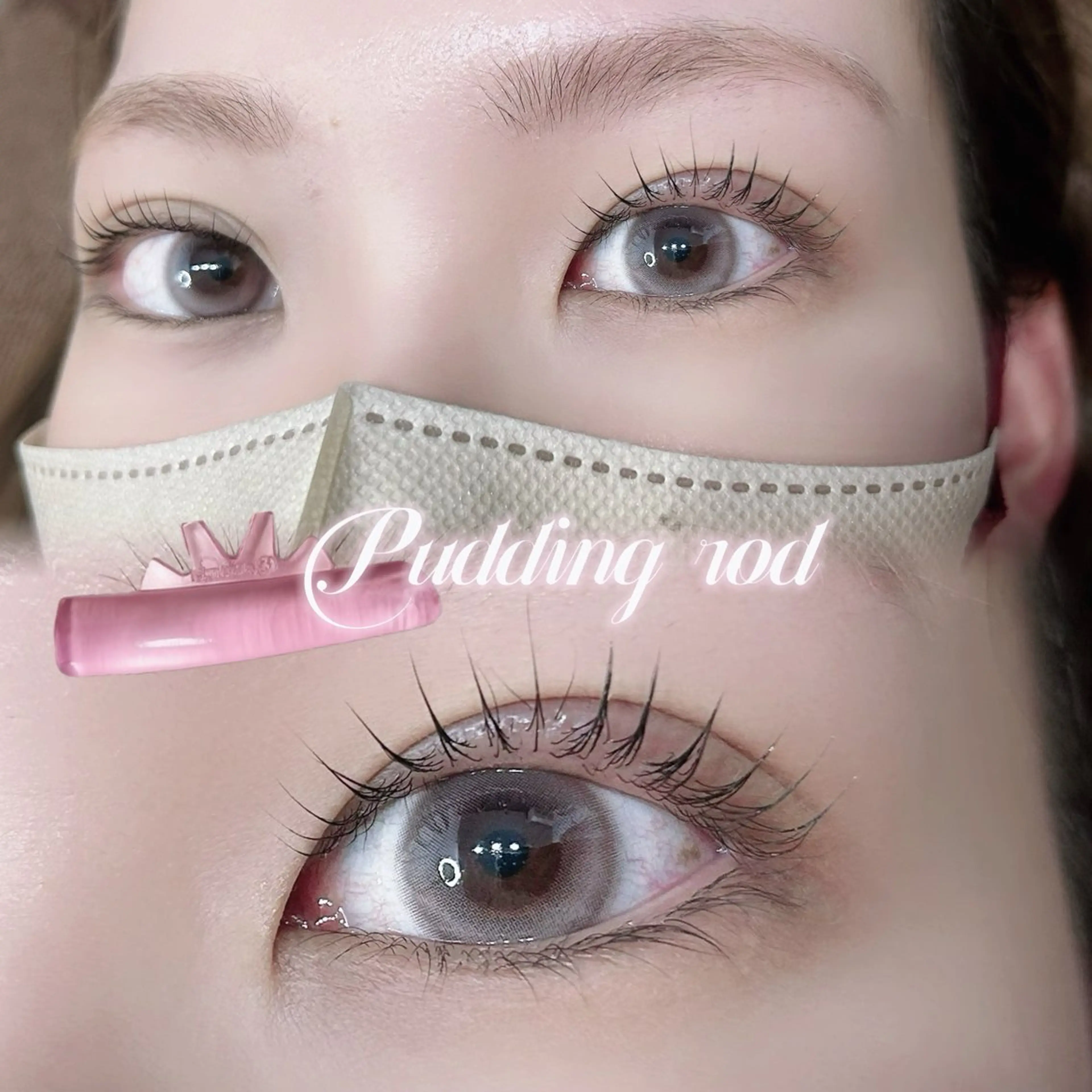 マツエク・マツパ マツパ Ami/束感エクステ /韓国風マツパのマツエク・マツパデザイン