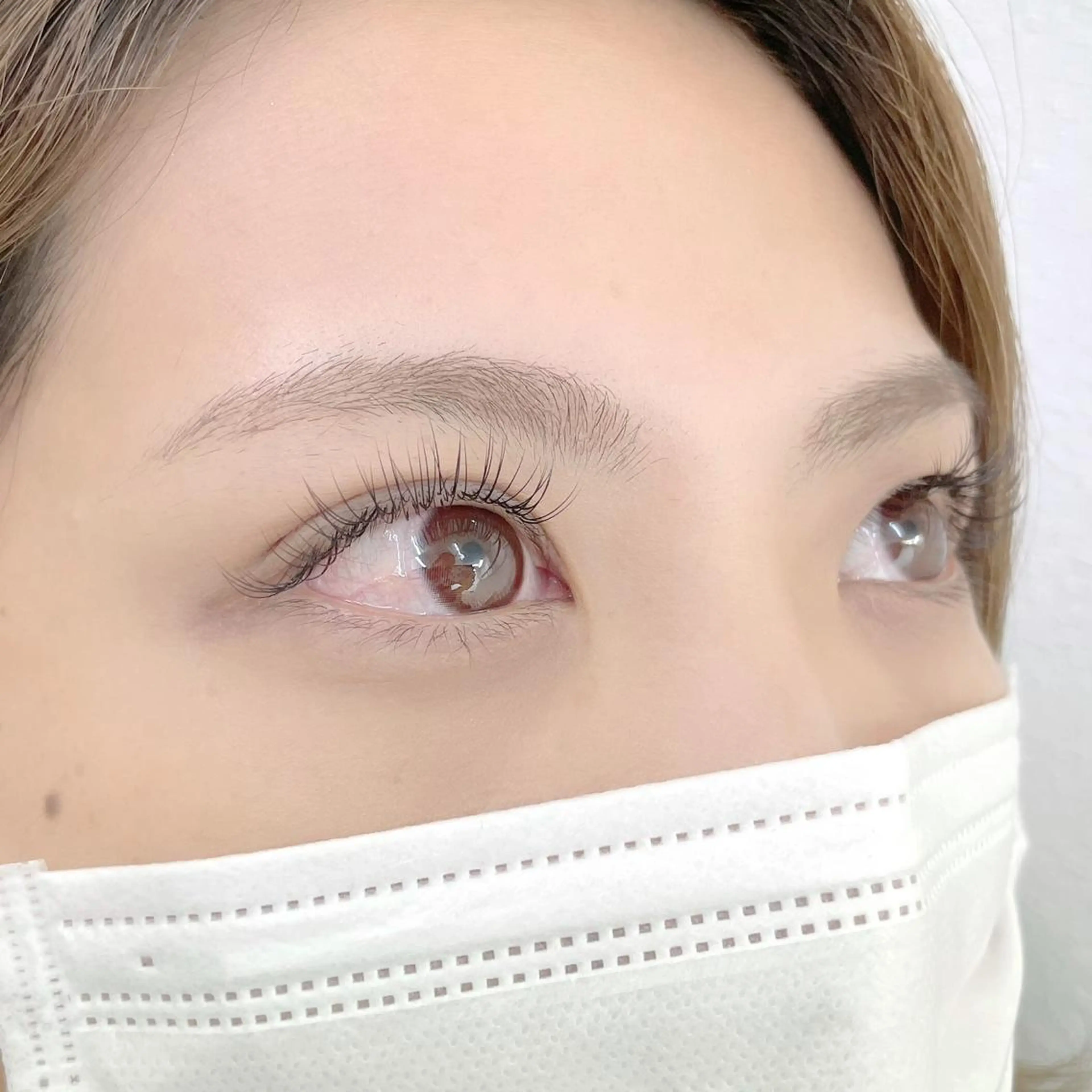 マツエク・マツパ フラットラッシュ ナチュラル Lino me. かとうのマツエク・マツパデザイン