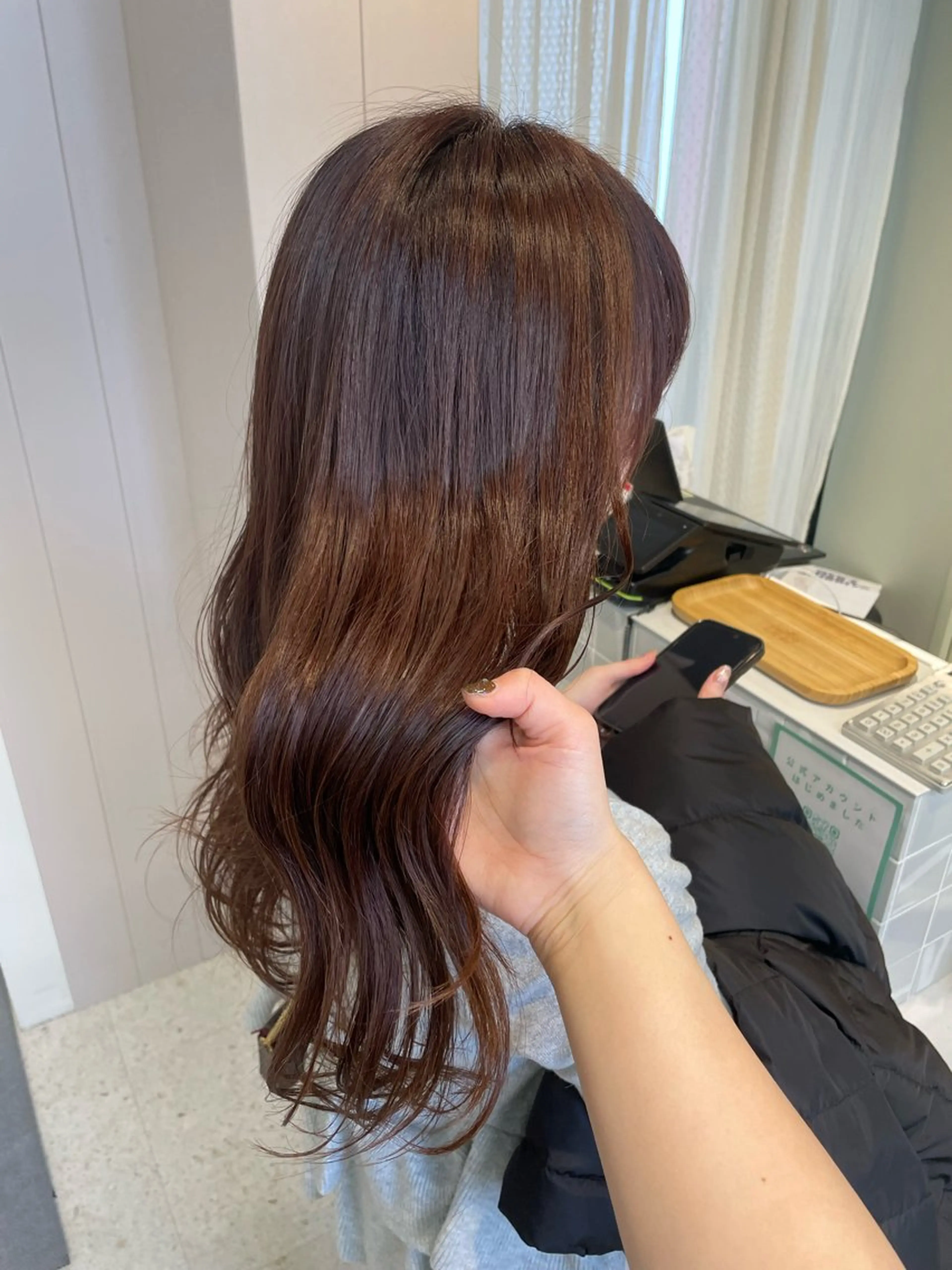 ロング カット ヘアカラー トリートメント ヘッドスパ 🫧‎🤍oto /ゆきの🤍🫧のヘアスタイル