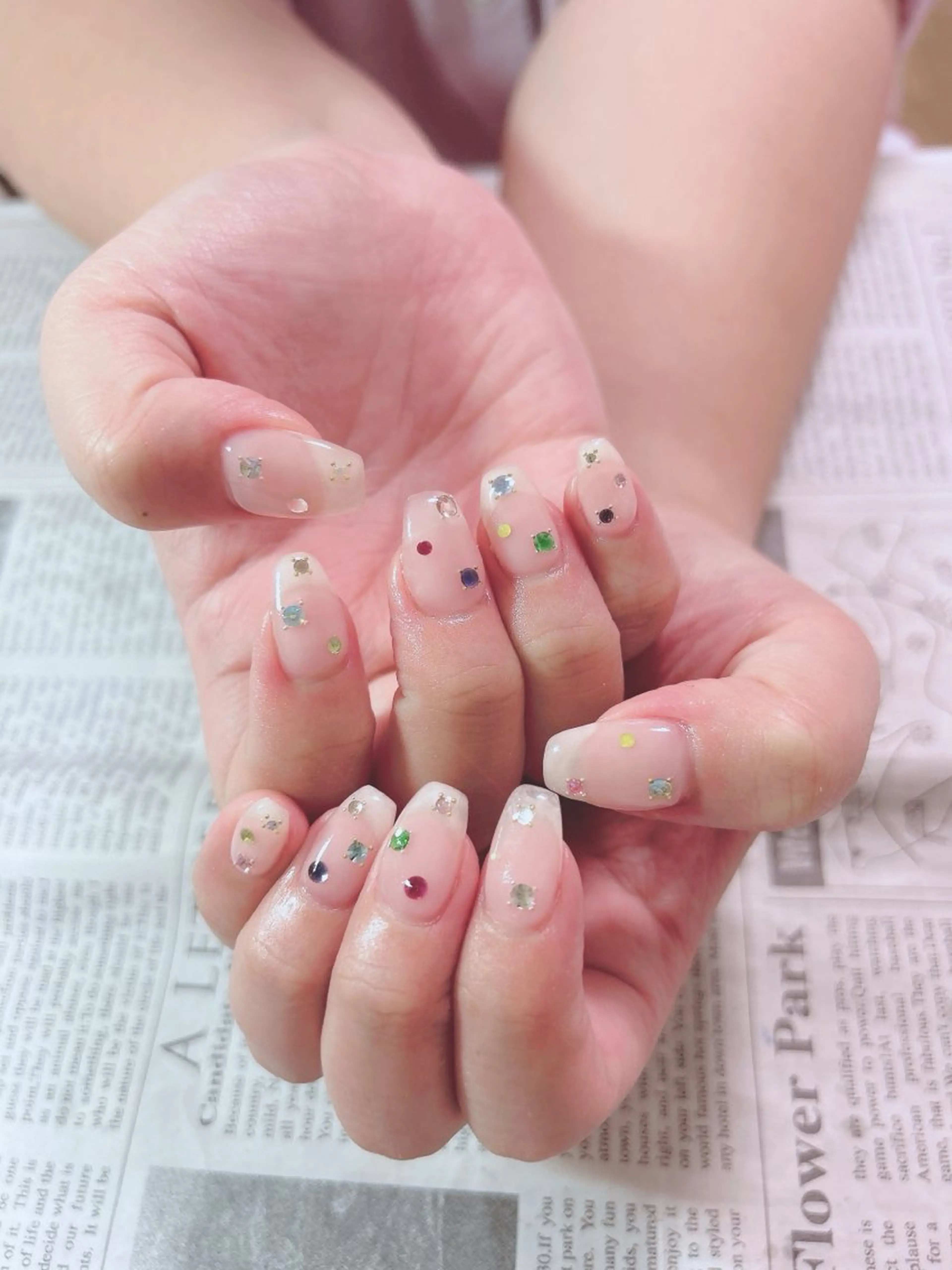 ネイル ハンドネイル ハンドケア 森山 舞のネイルデザイン