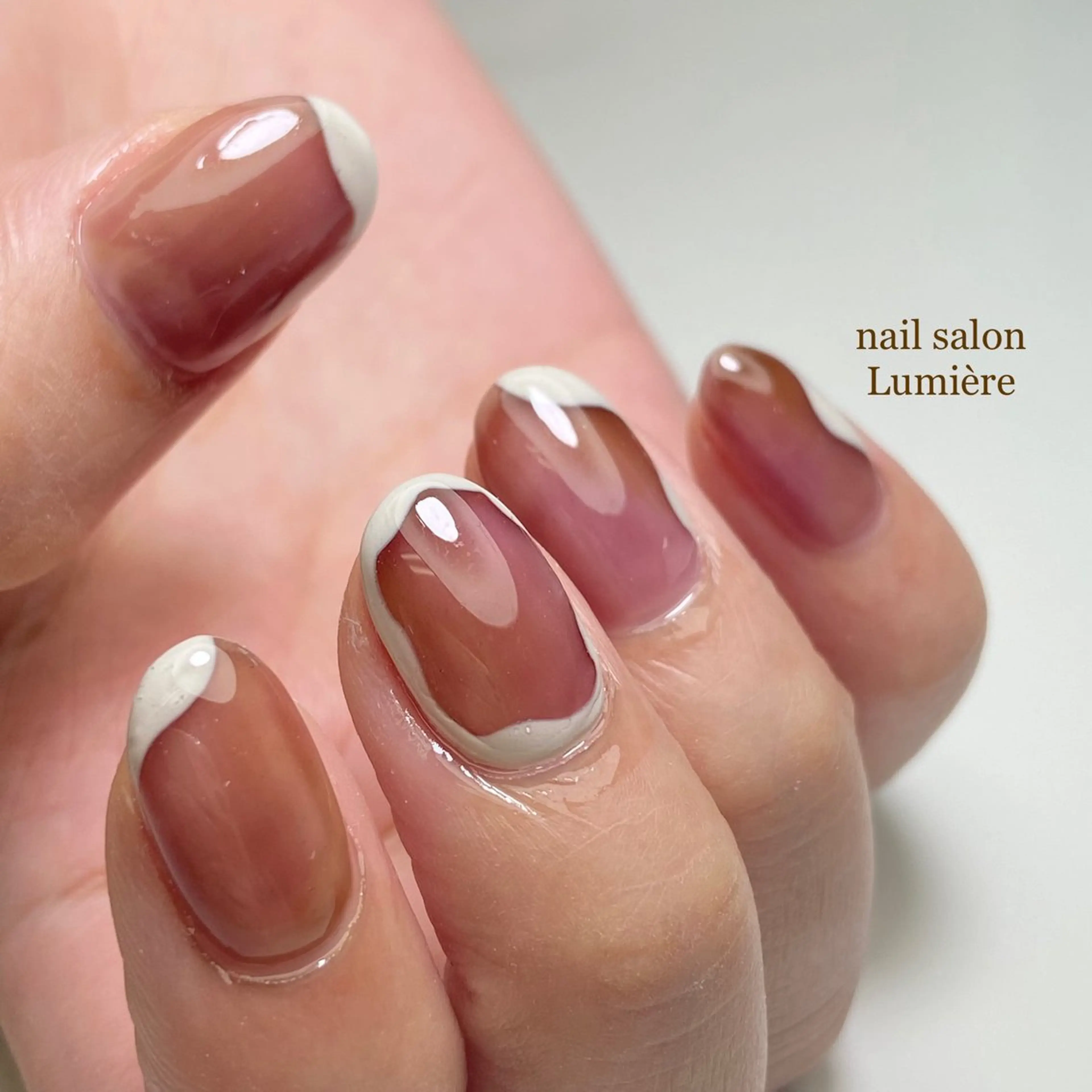 ネイル ハンドネイル nail salon Lumièreのネイルデザイン