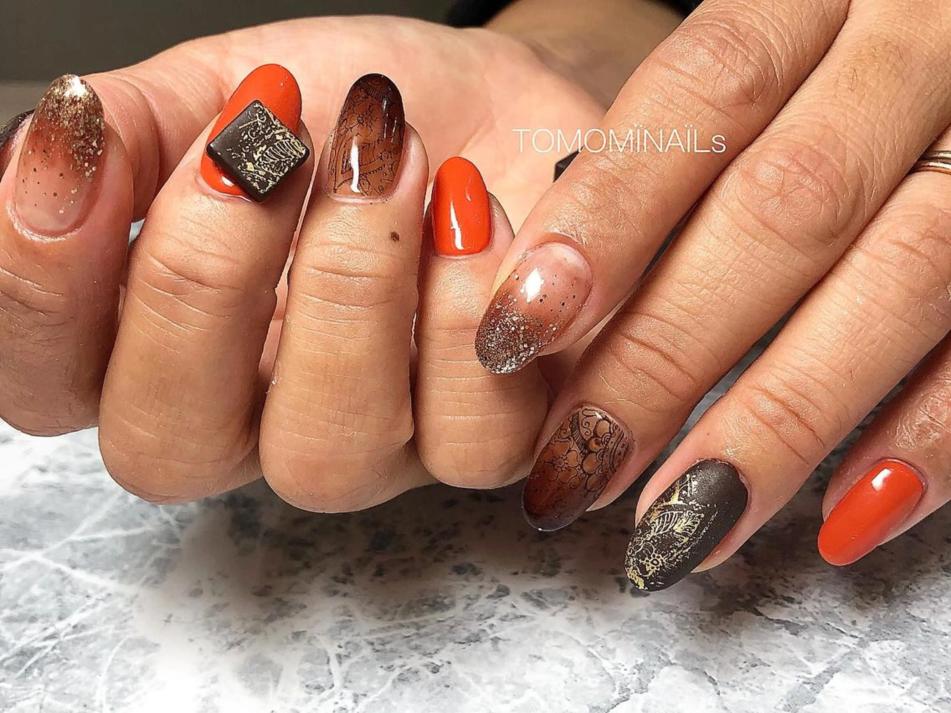 ネイル private salon TOMOMINAILs所属・TOMOMI NAILsのネイルデザイン