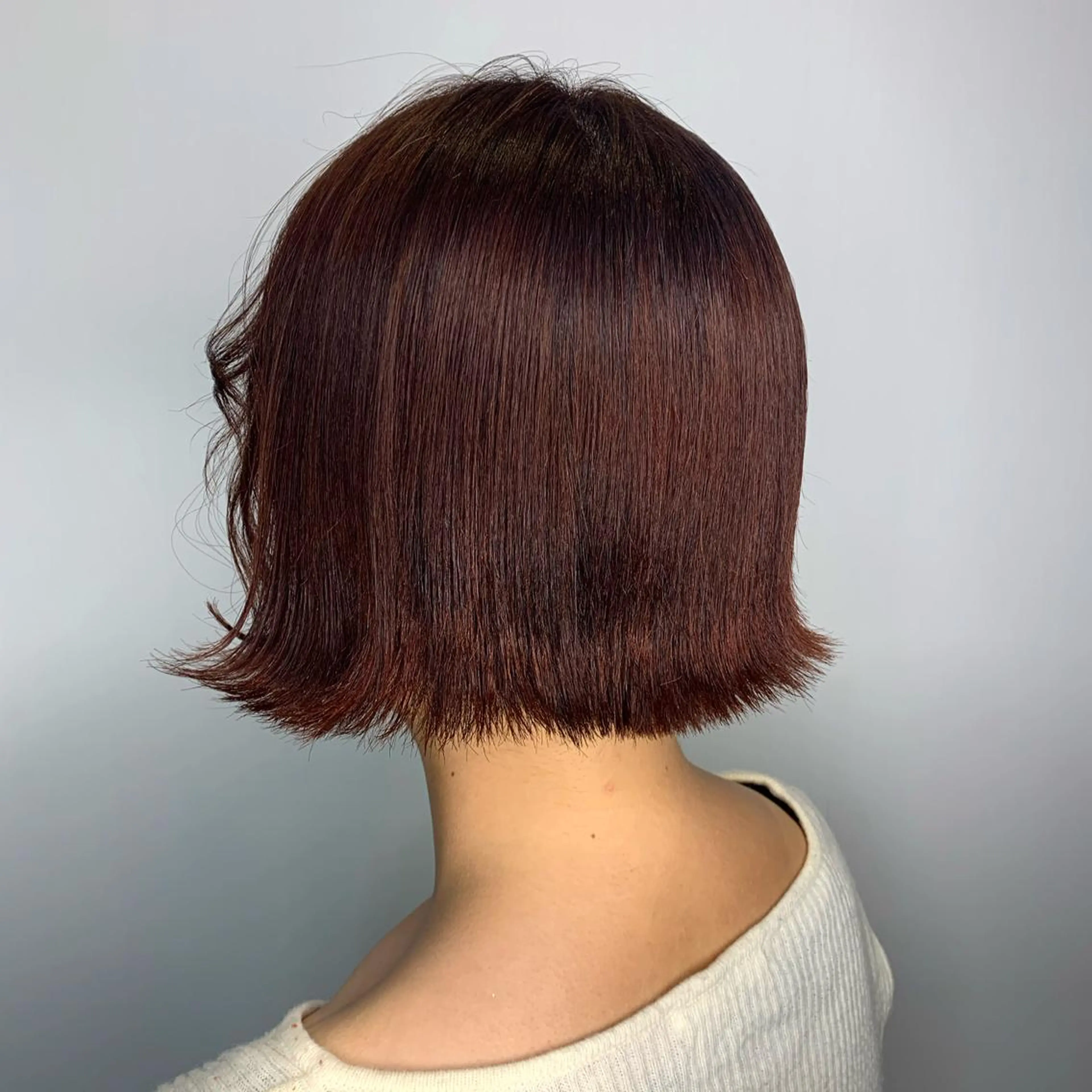 ショート カラー ヘアアレンジ レッドカラー satsuki 暖色・ブラウンカラーのヘアスタイル