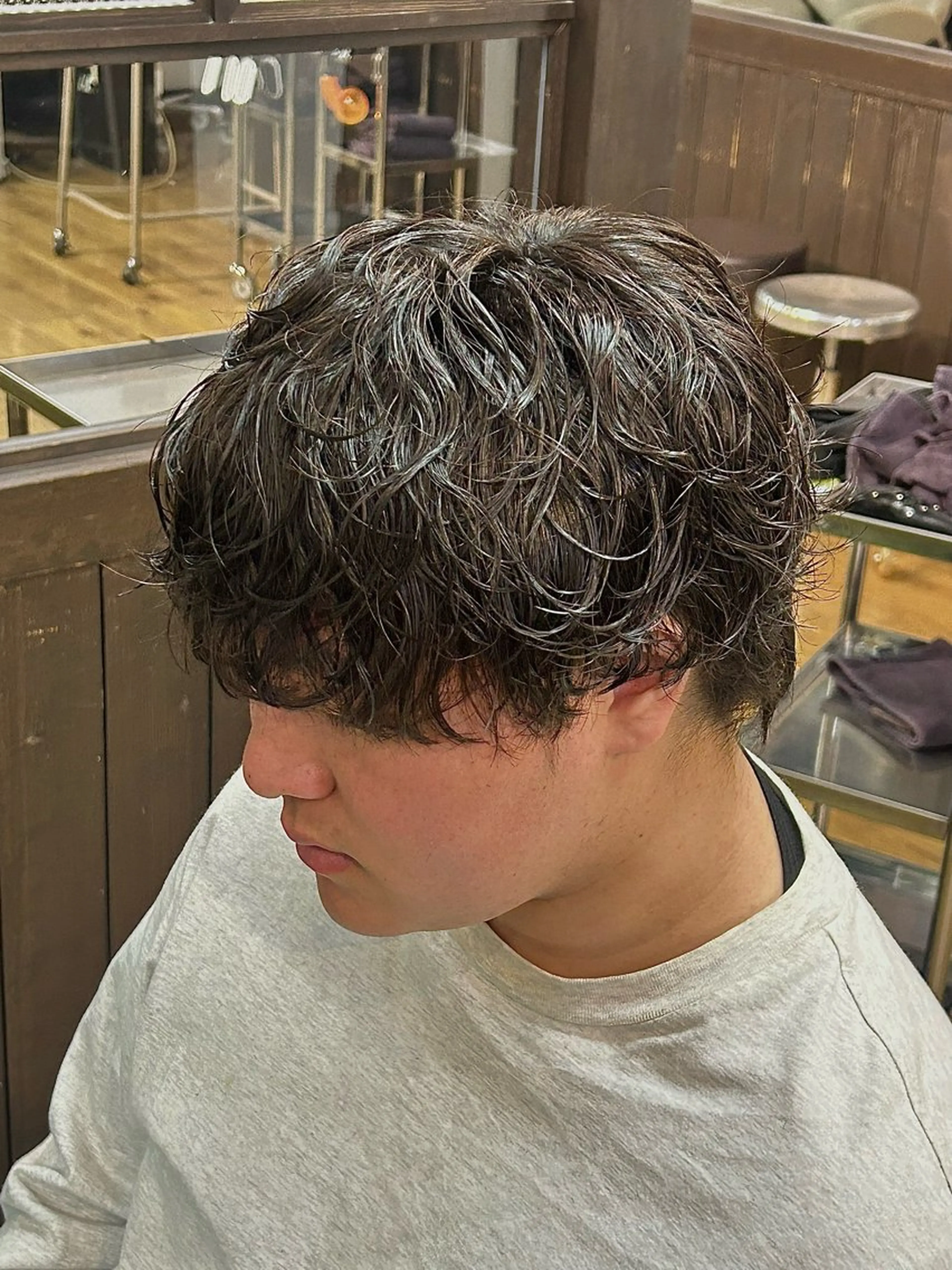 パーマ メンズ 小坂 ヒロのヘアスタイル