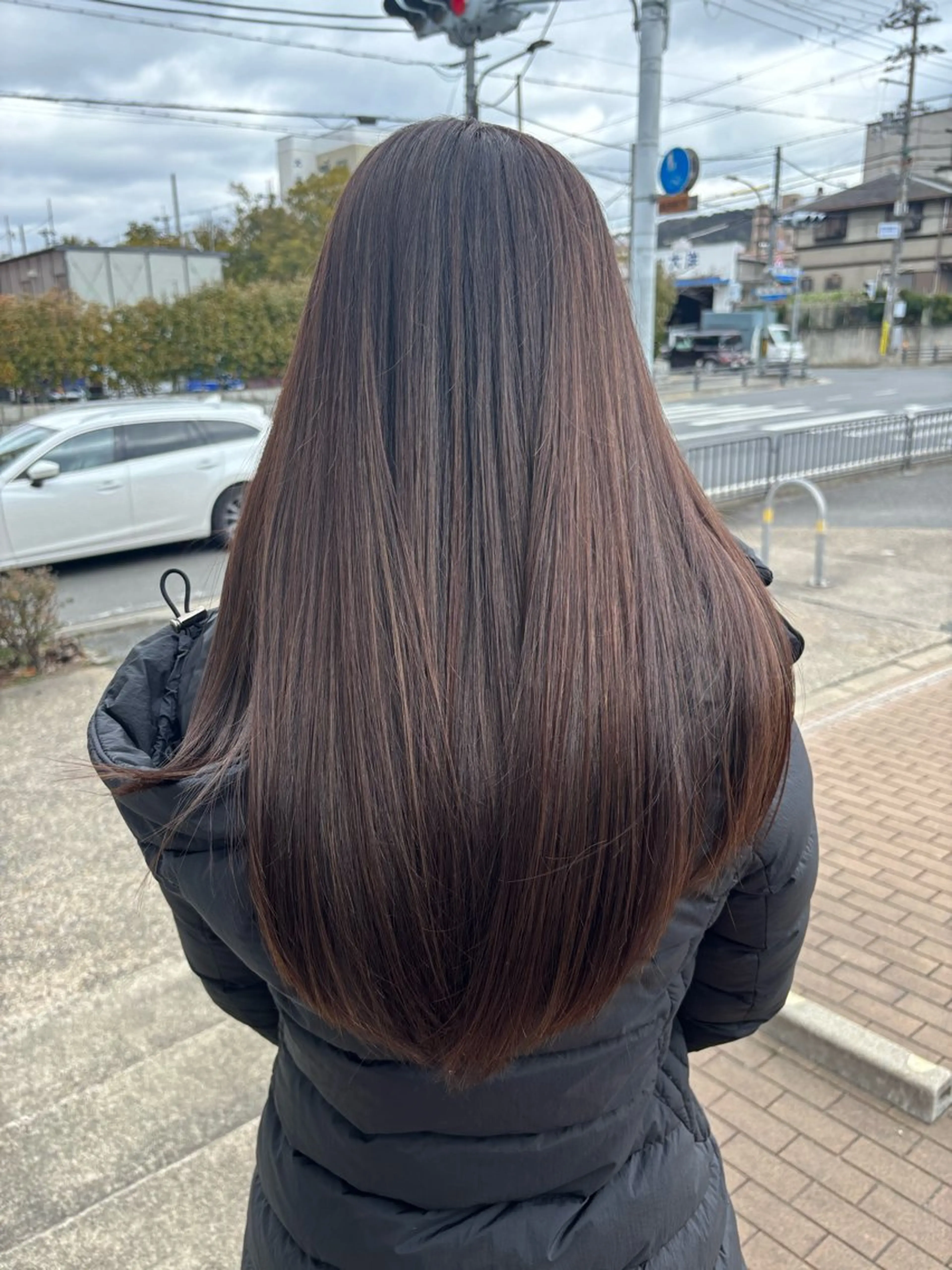 🦆平日限定🦆🐡🐡ロングカット&カラー🐡🐡の写真