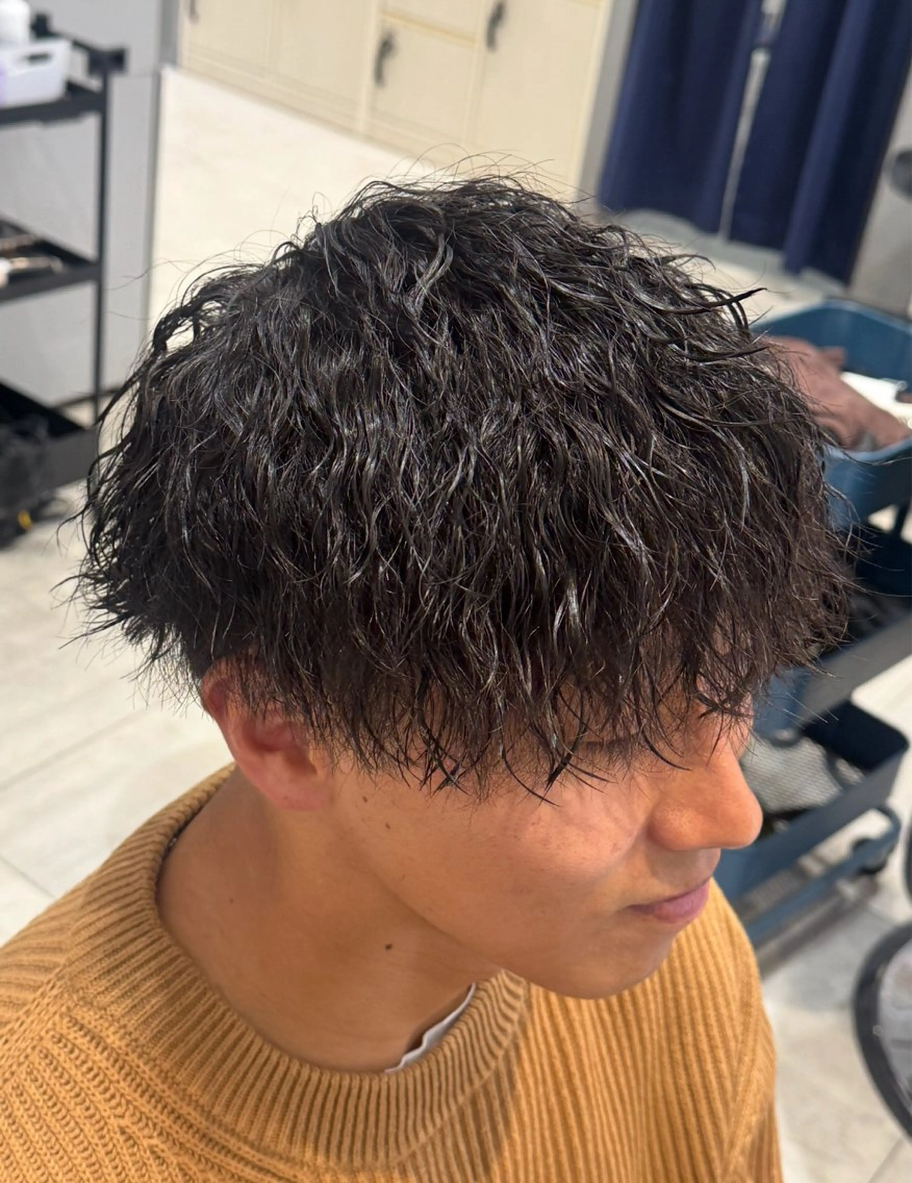 カットツイストスパイラルパーマの写真