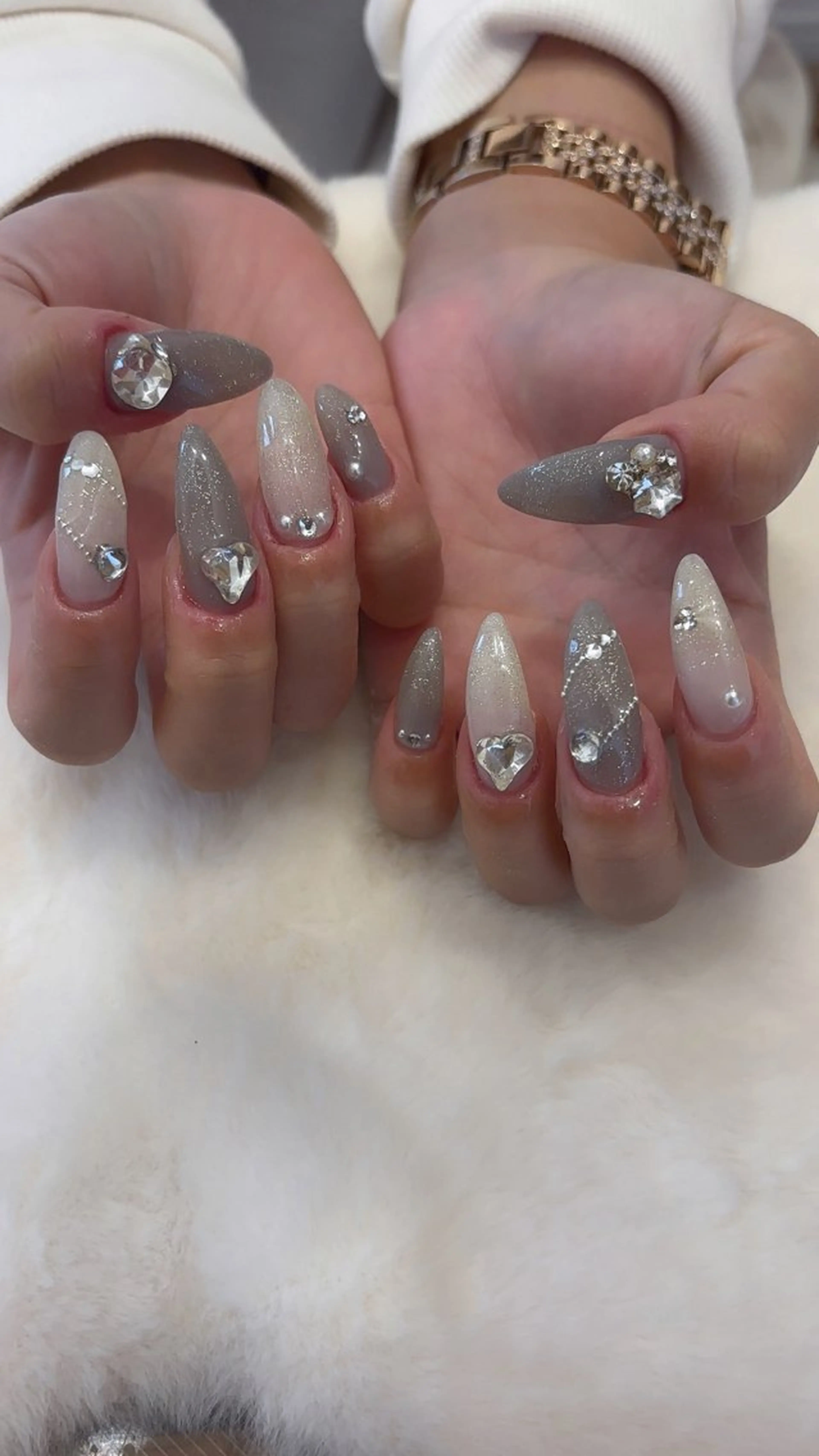 ネイル ハンドネイル Sea  nail by emaのネイルデザイン