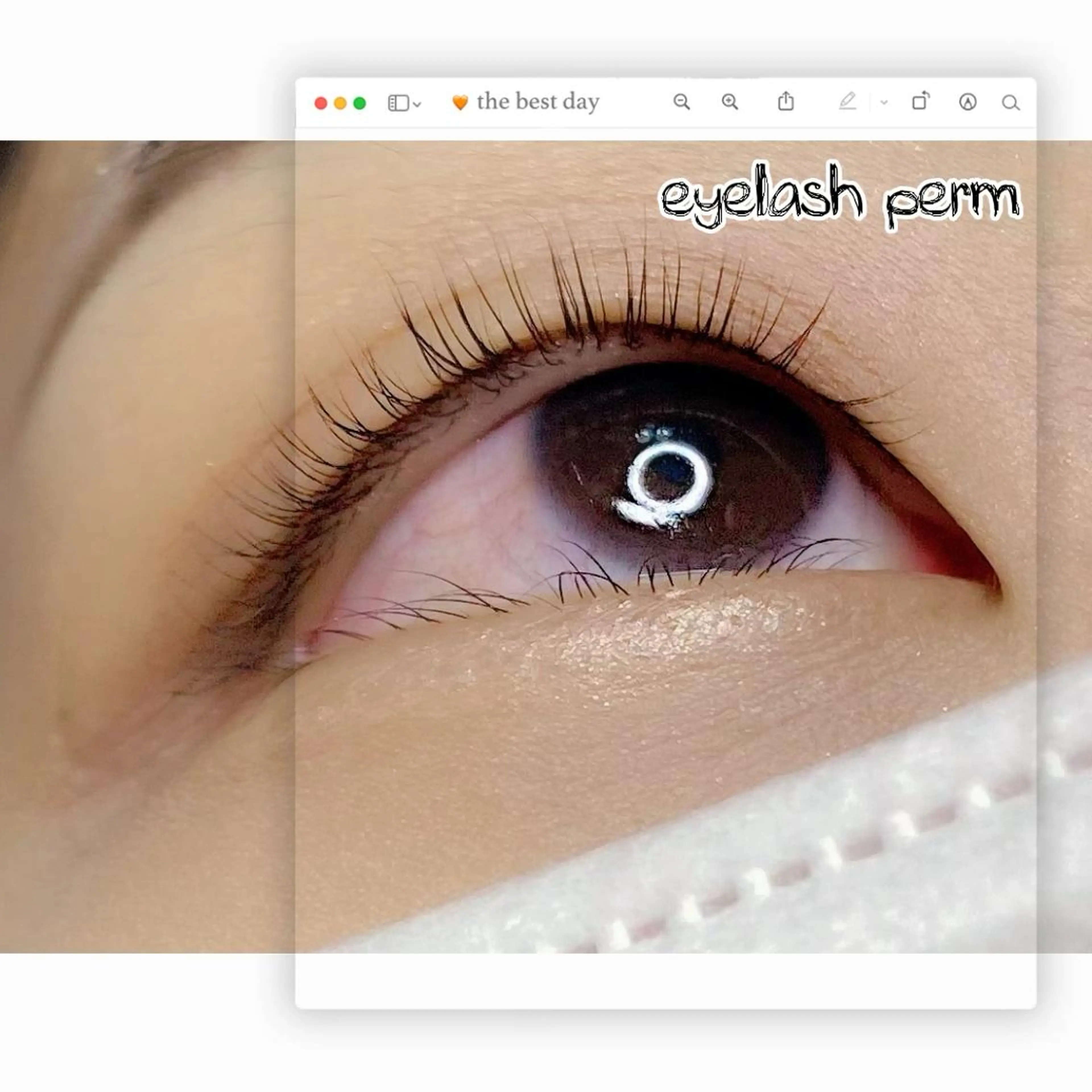 マツエク・マツパ マツパ ナオエ ハルカのマツエク・マツパデザイン