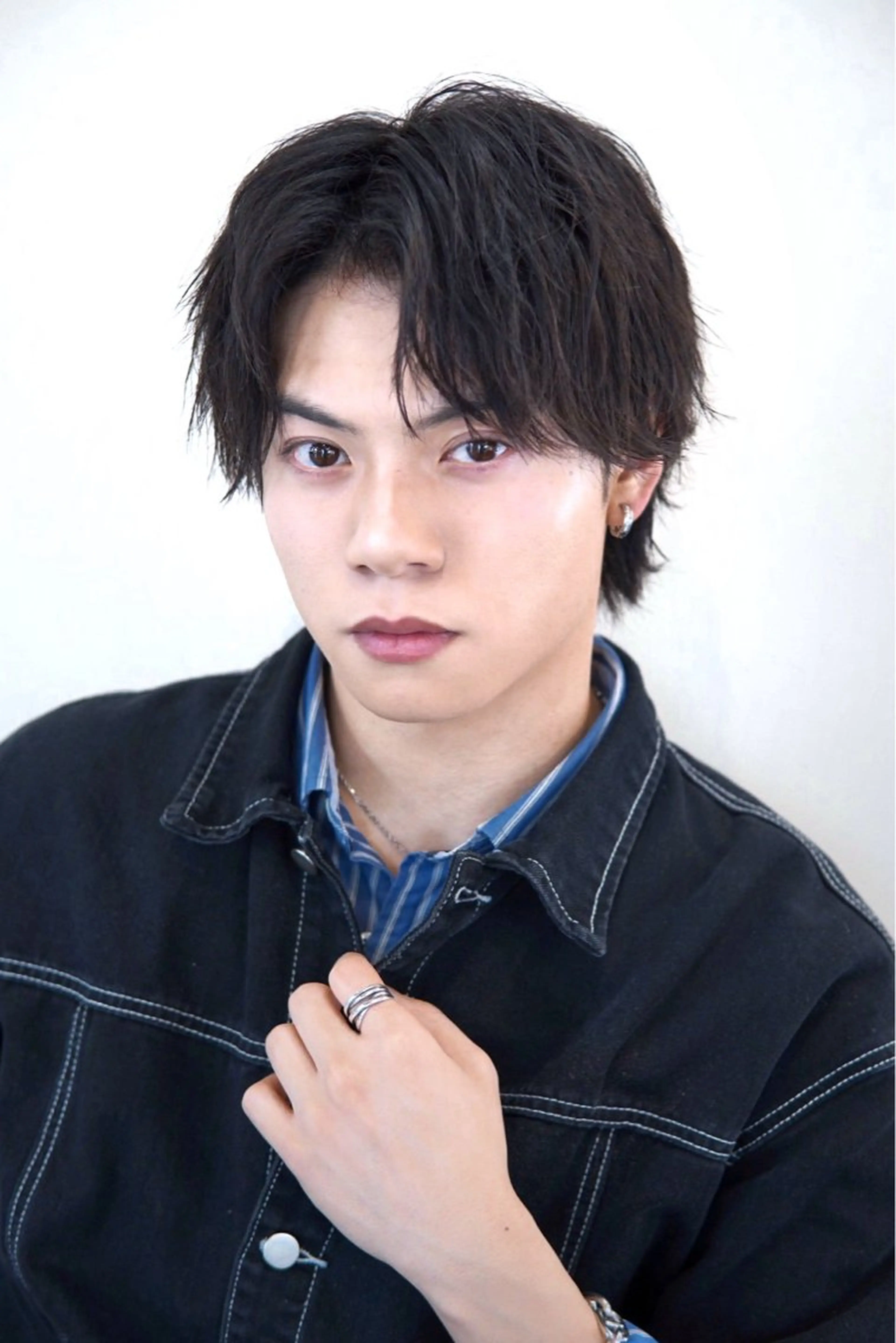 ショート カット パーマ トリートメント ヘッドスパ ヘアセット 佐藤景流/髪質改善/ 艶髪/メンズのヘアスタイル