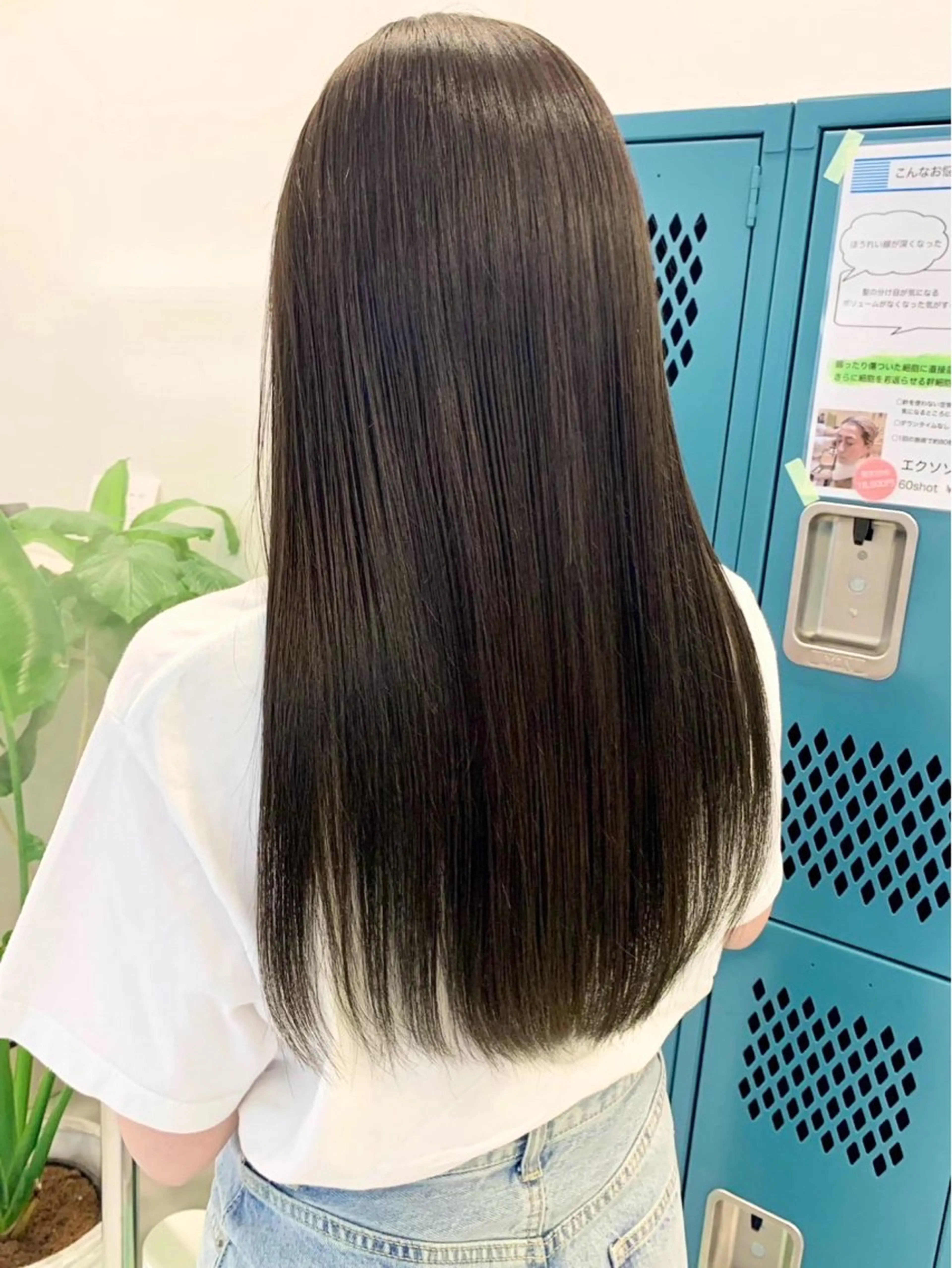 ロング カラー カット ヘアカラー トリートメント moeka レイヤー /艶カラー/韓国のヘアスタイル