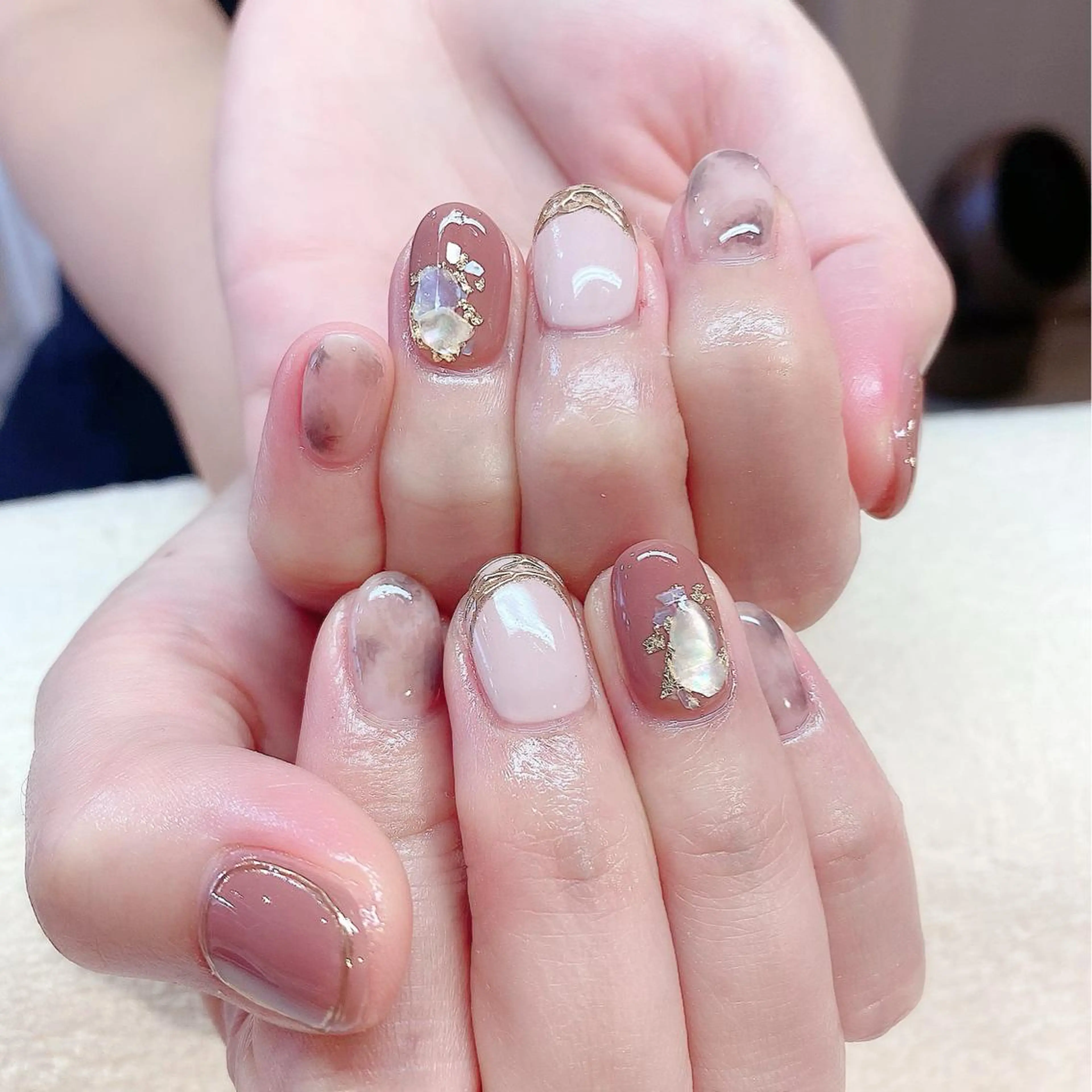 ネイル パラジェル lira nailのネイルデザイン