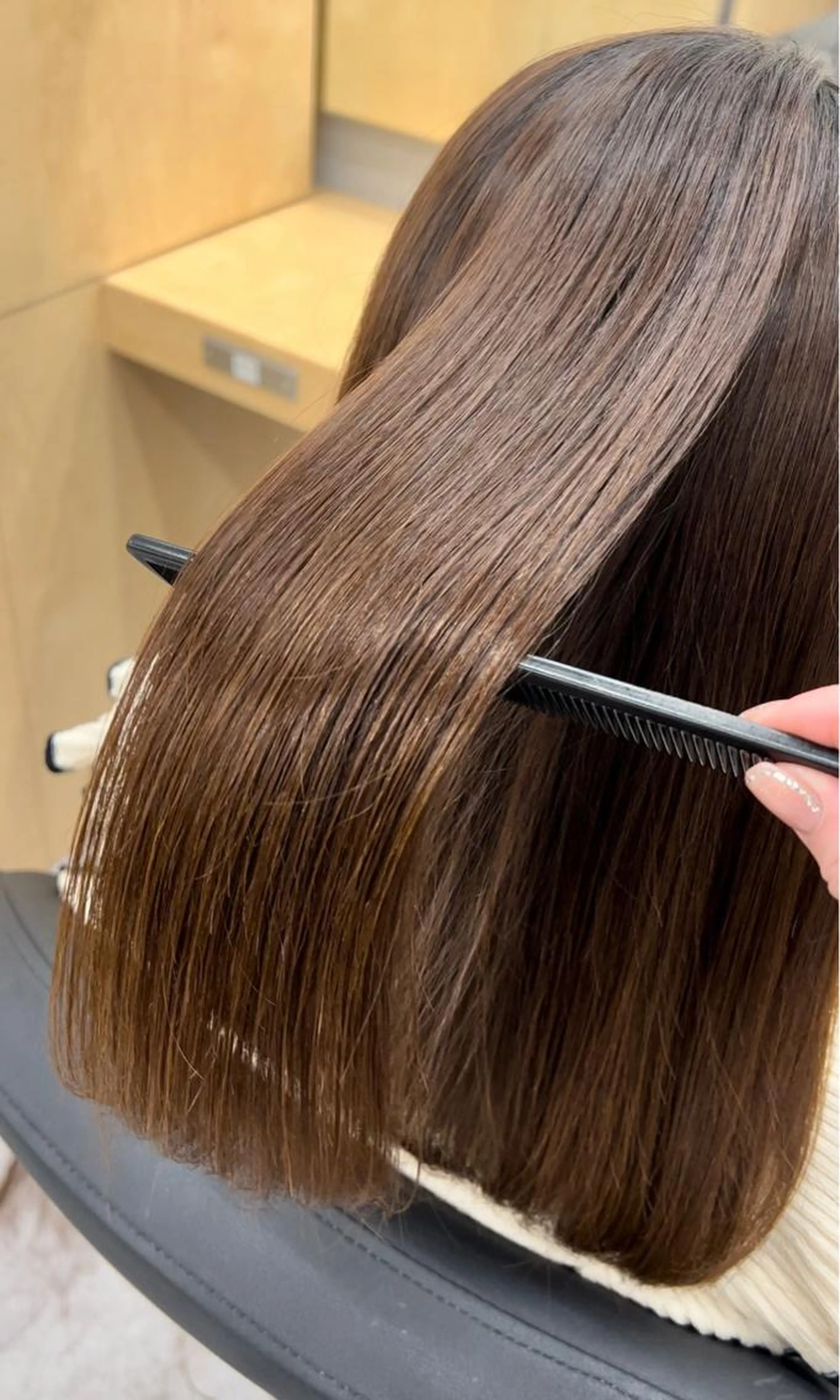 🤍minimo限定価格✨️話題の髪質改善🤍酸熱トリートメント(シャンプーブロー込み) /渋谷/レイヤー/暖色の写真