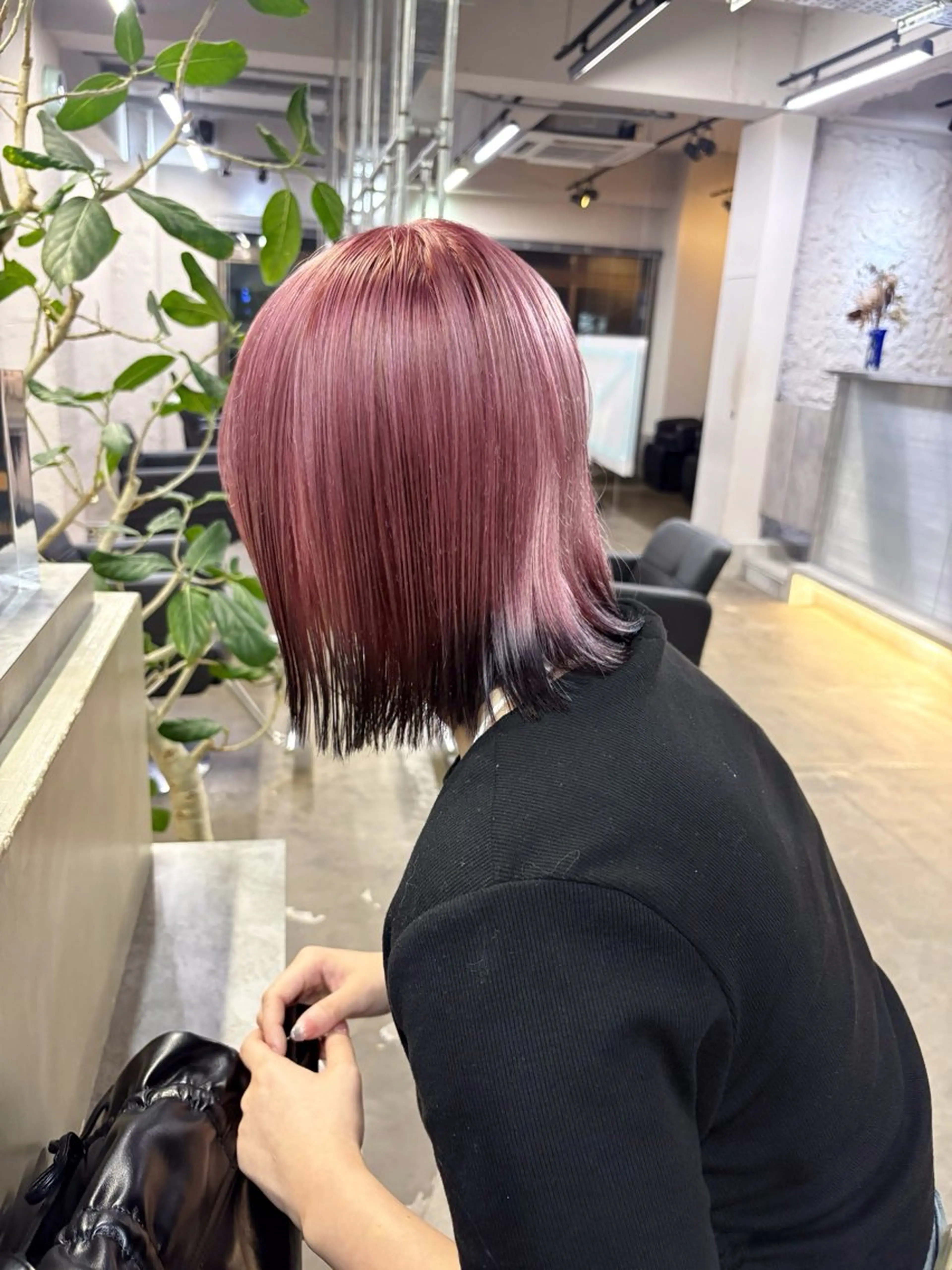 カラー ヘアカラー ハイトーン レイヤー🎀meiのヘアスタイル