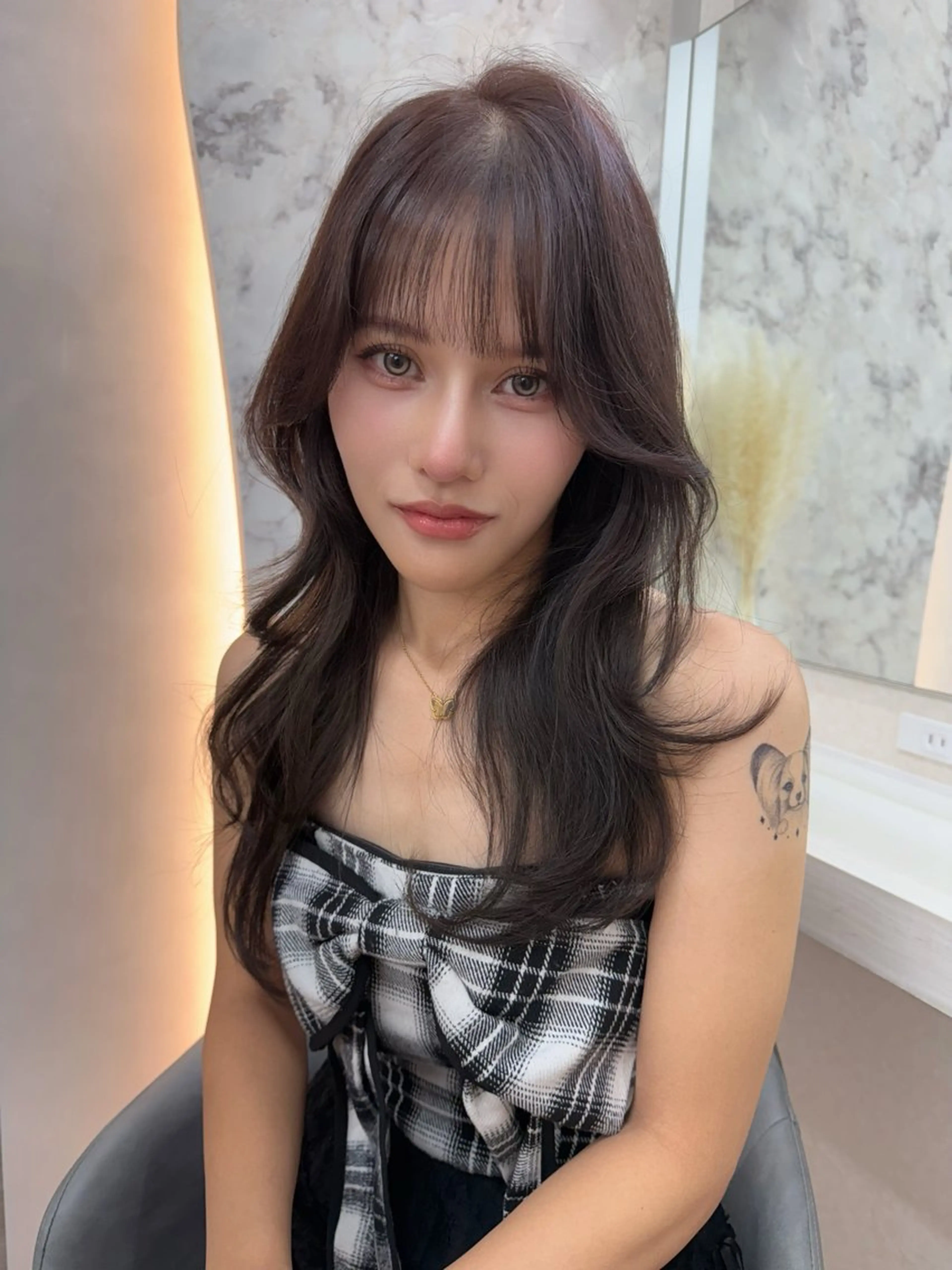 ロング 🍒るい🍒ブリーチ モデル様募集中🌟のヘアスタイル