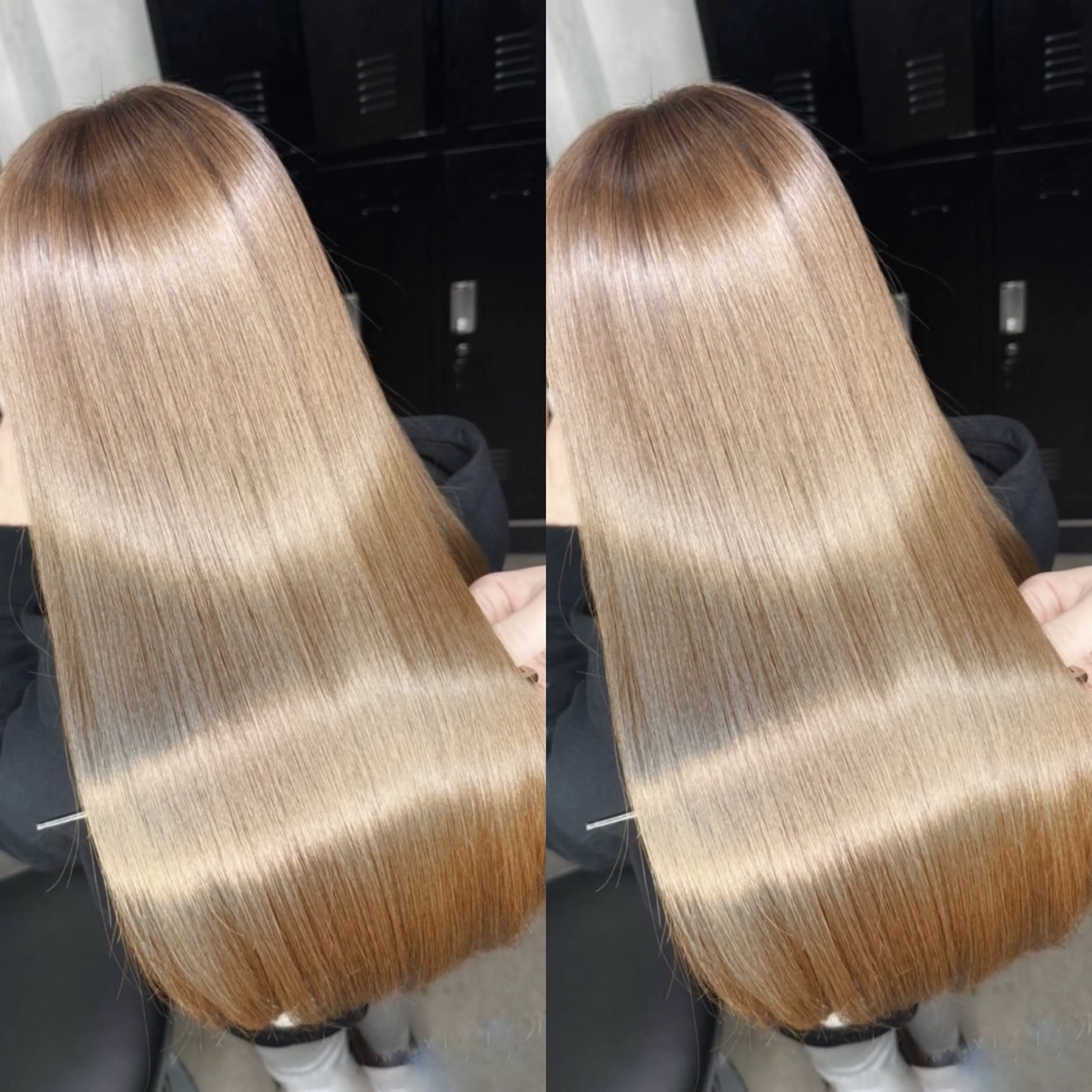 ロング 髪質改善 トリートメント 新宿/縮毛矯正/ カラー/羽生沢のヘアスタイル