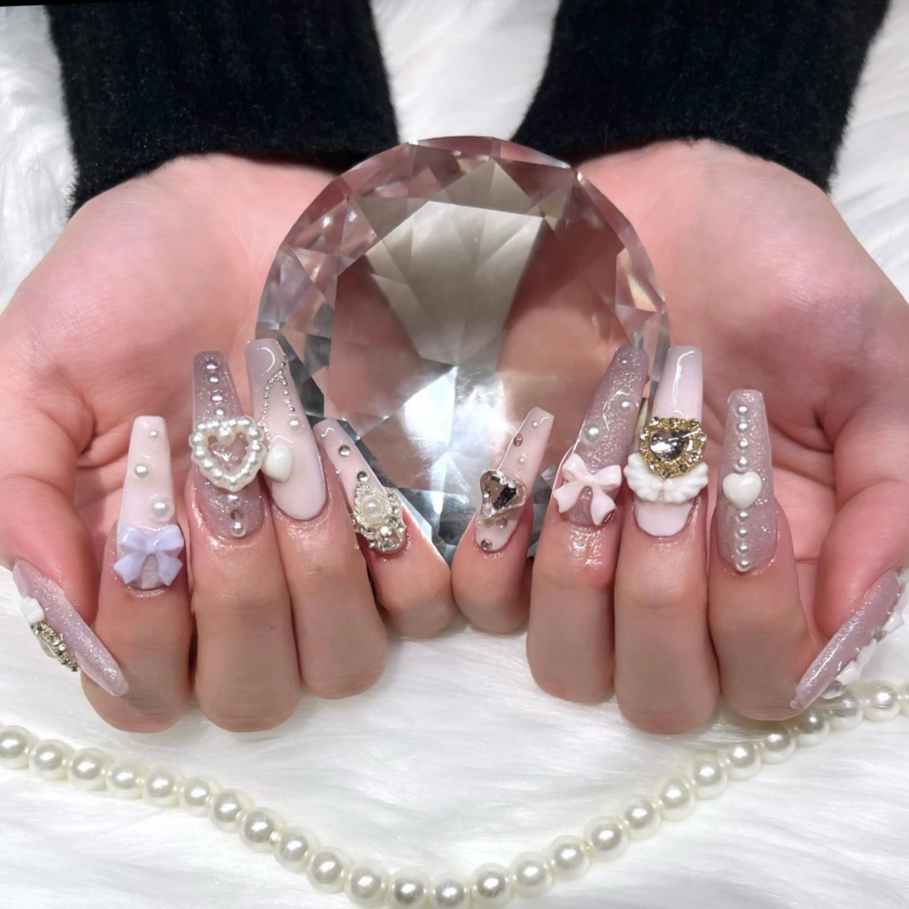 ネイル スカルプネイル ハンドネイル Kobayashi Komugiのネイルデザイン