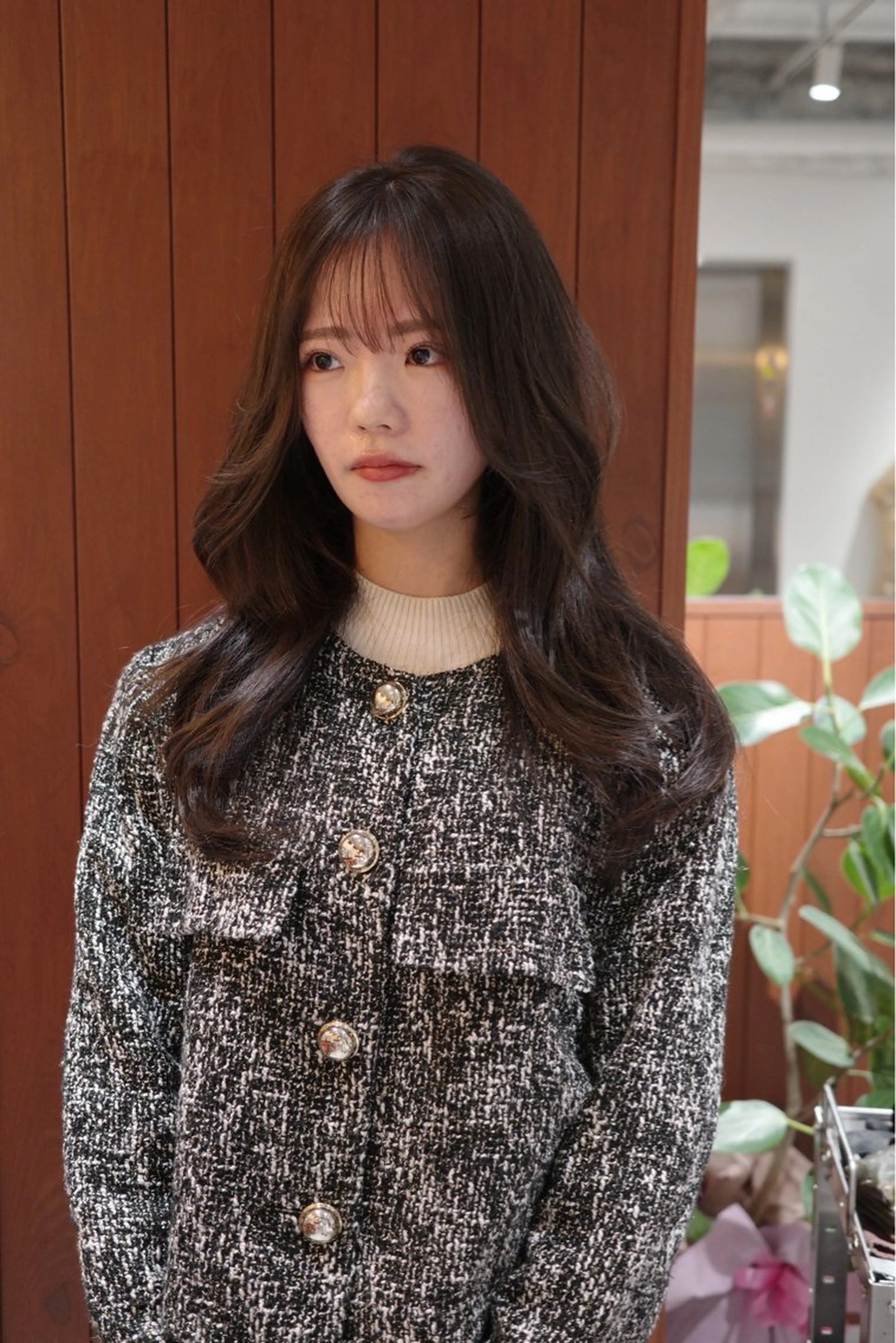 ロング カラー ヘアアレンジ カット ヘアカラー トリートメント opus 店長大和 レイヤー/赤み消しのヘアスタイル