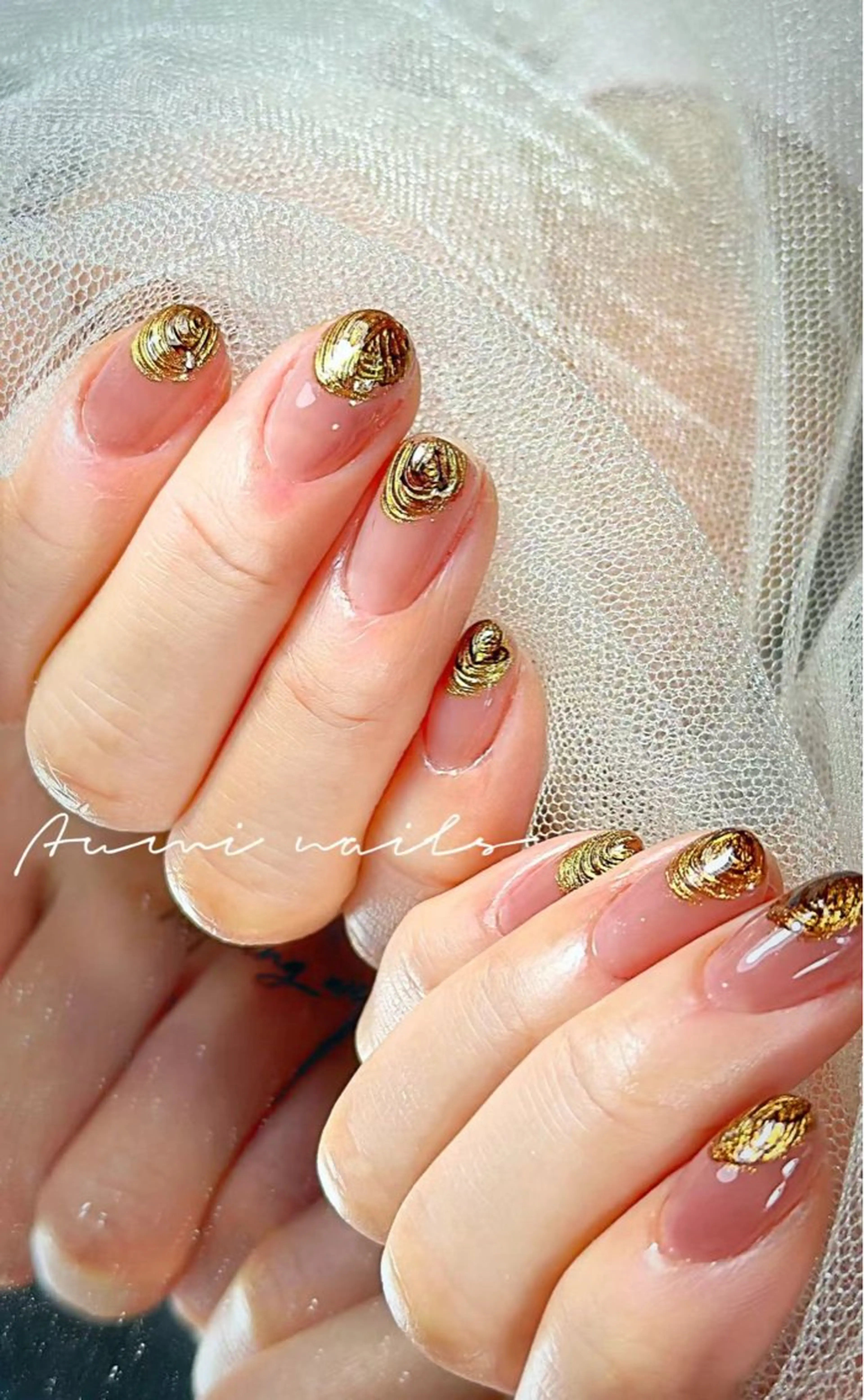 ネイル ハンドネイル YUMI ニュアンスnailsのネイルデザイン