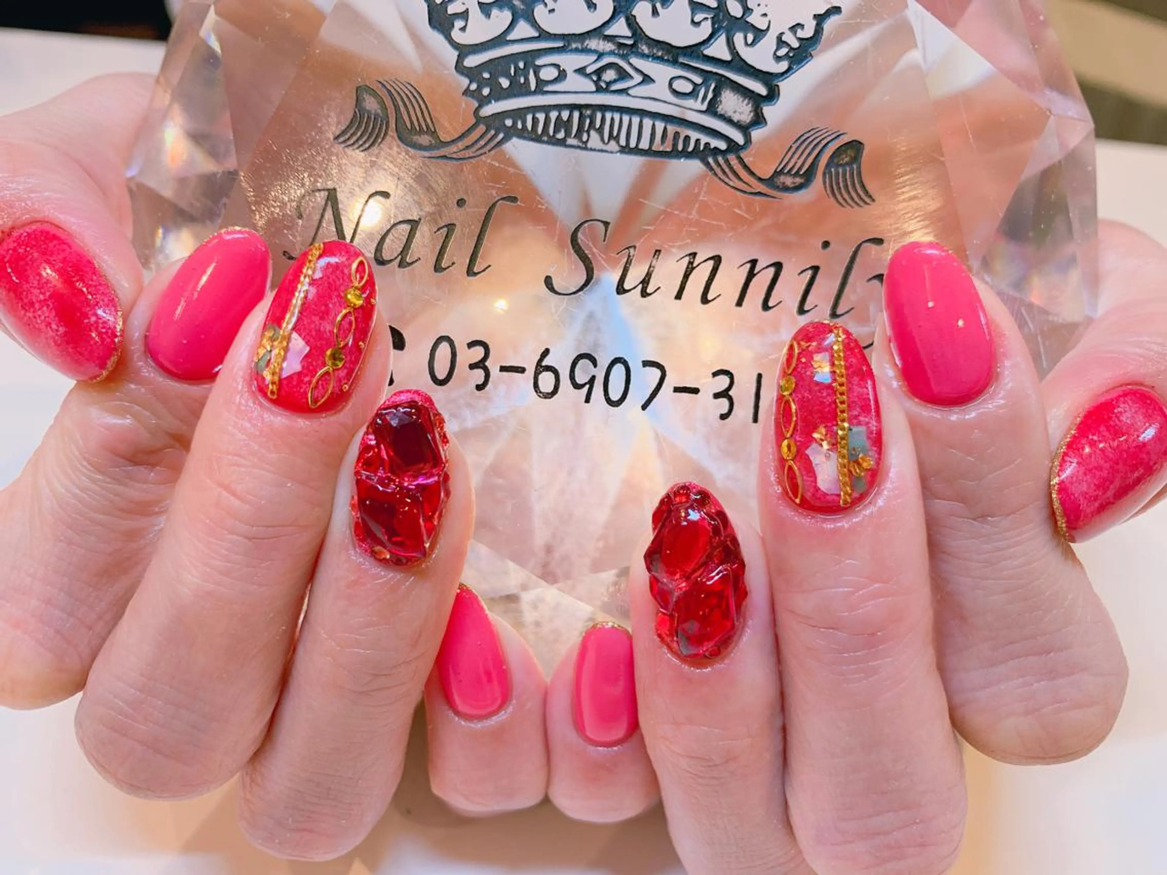 ネイル 長さだし専門店 M2　rikaのネイルデザイン