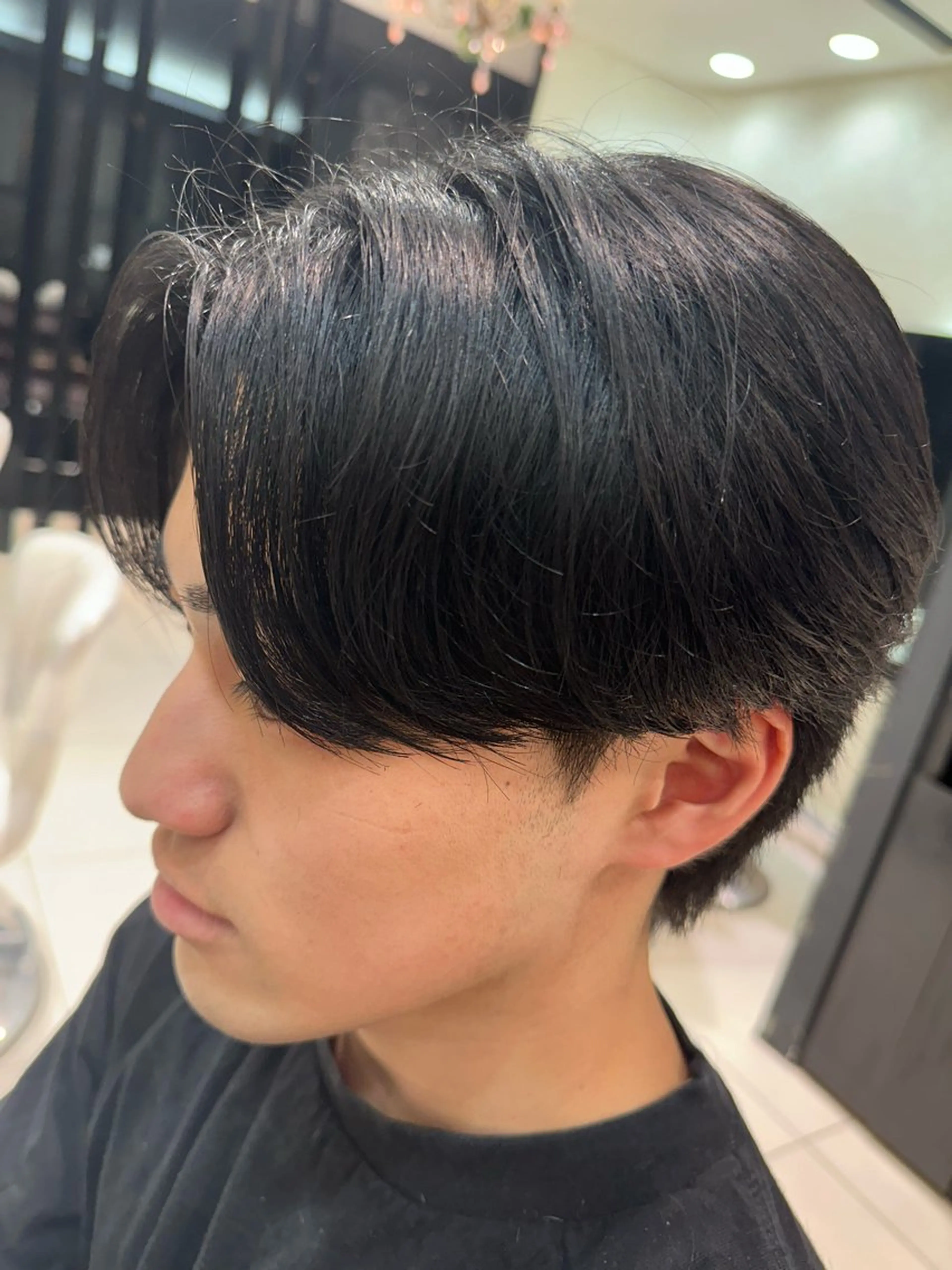 ショート メンズ メンズ韓国風 刈り上げ 韓国風ヘア カット ヘアセット 市川透明感カラー &パーマ美容師Kaiのヘアスタイル