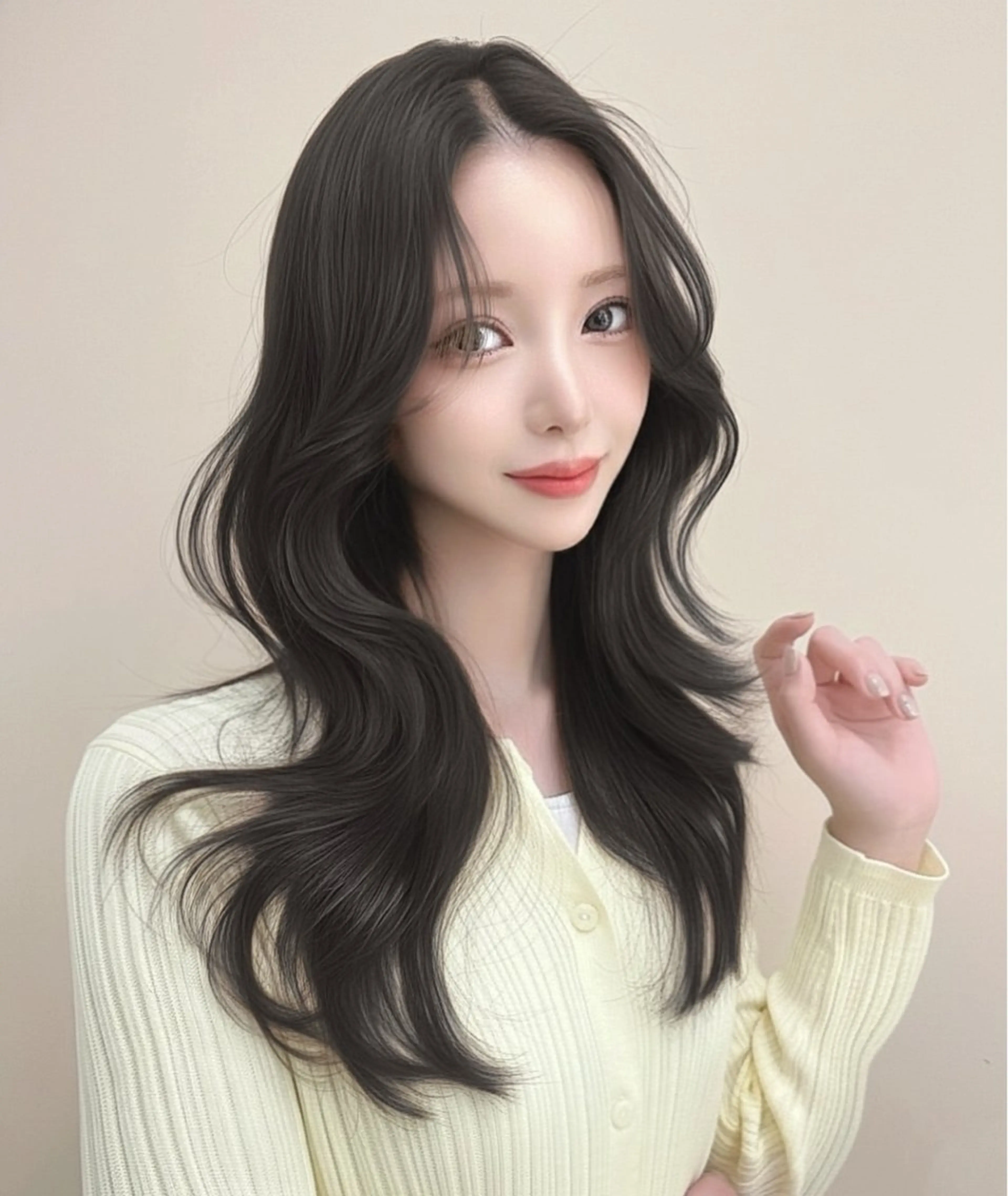 ロング カラー カット ヘアカラー トリートメント 韓国ヘア/髪質改善 TAKAHIROのヘアスタイル