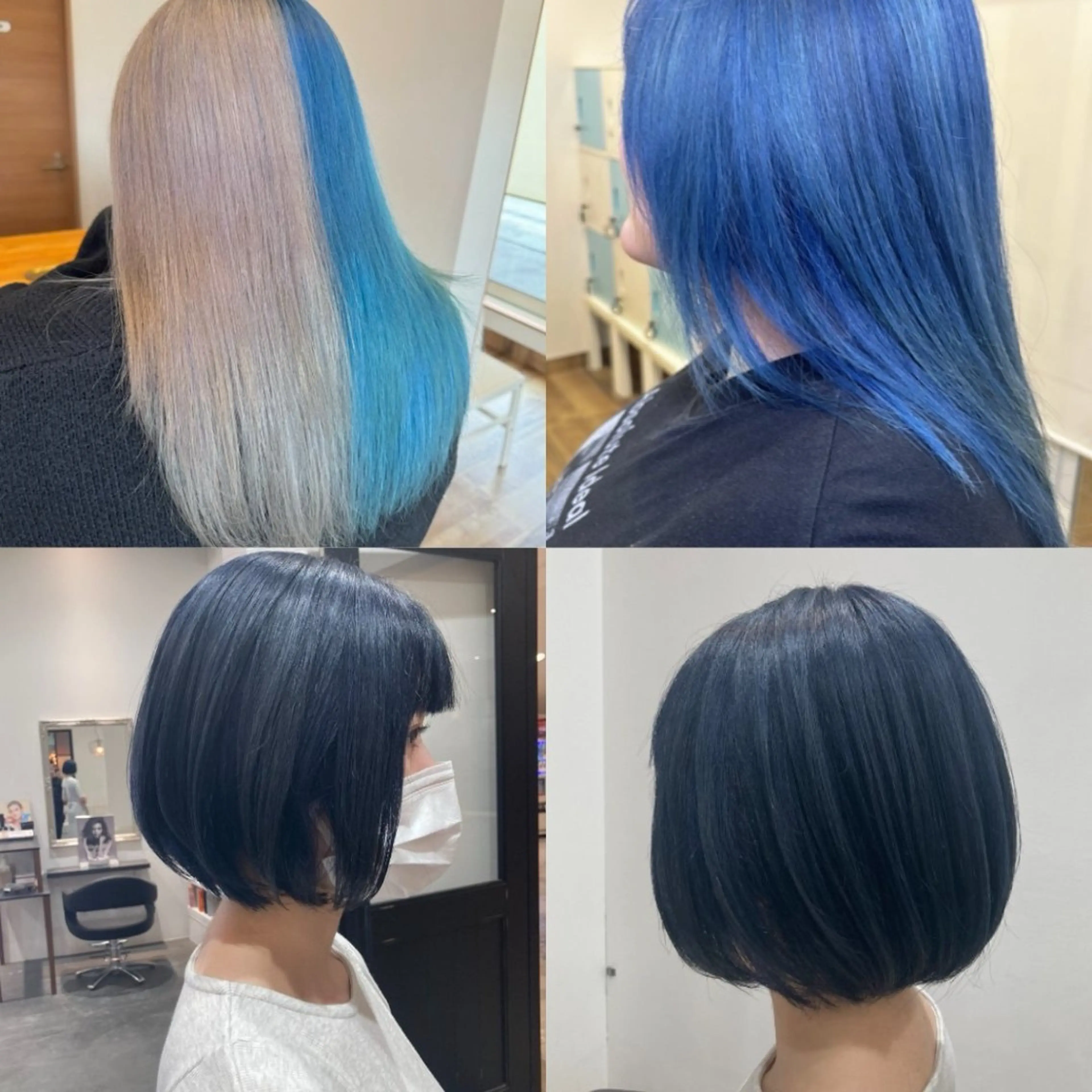 ミディアム カット ヘアカラー トリートメント Claire 【クレール】所属・髪質改善カラー/ みきやのヘアスタイル