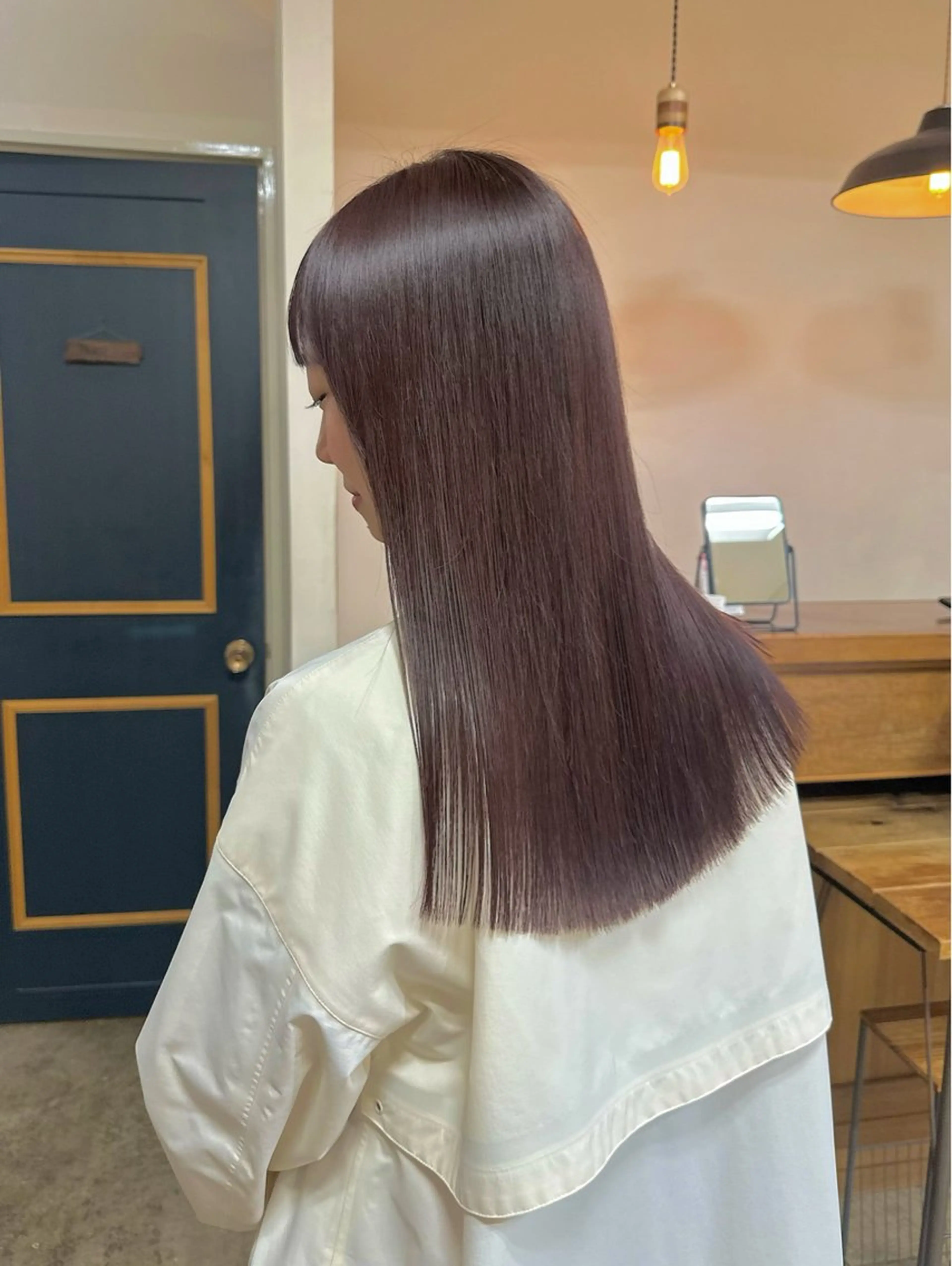 セミロング トリートメント カット ヘアカラー トリートメント NAGISA 🎀透明感カラー🎀のヘアスタイル