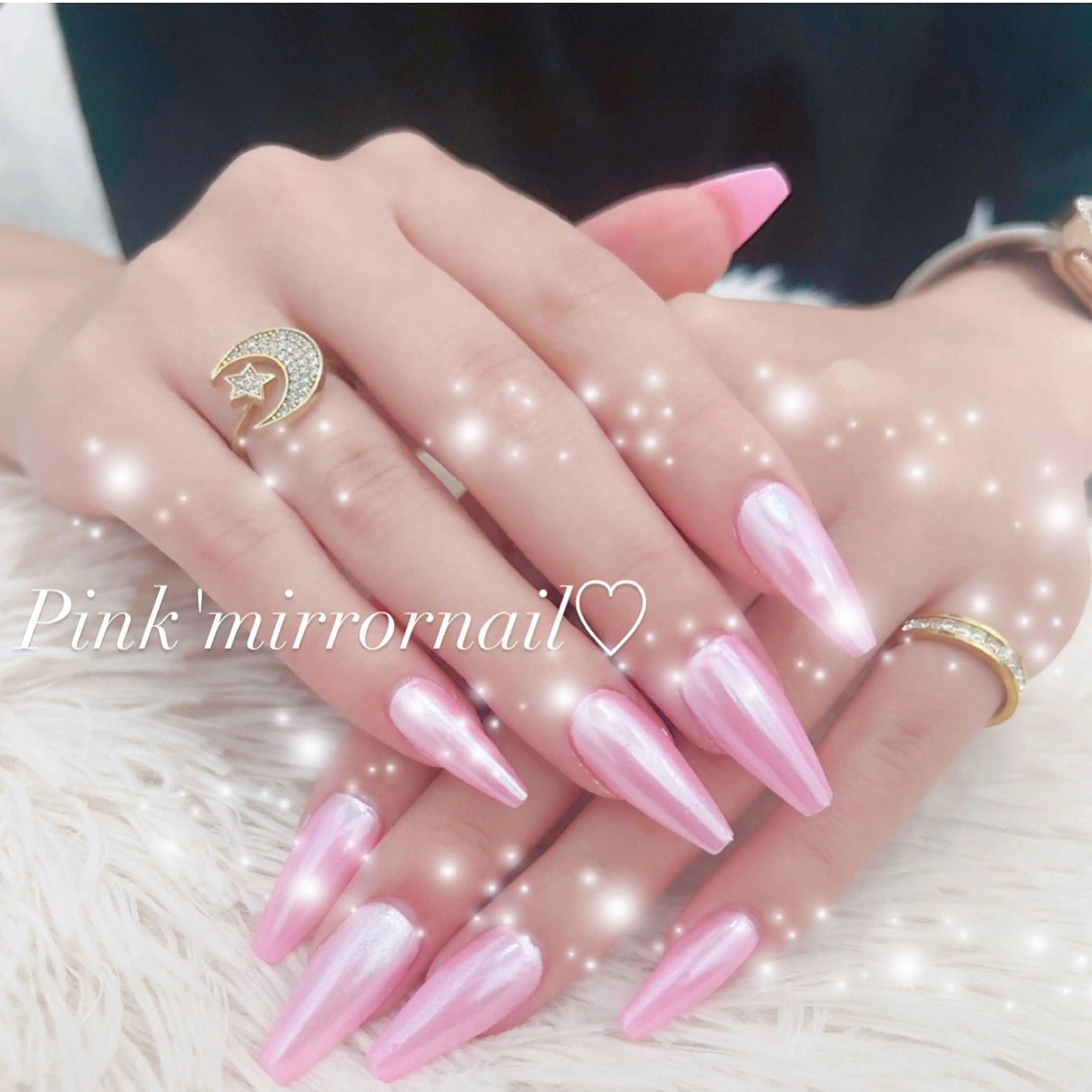 ネイル ミラーネイル ハンドネイル CherieNail 💗manaのネイルデザイン