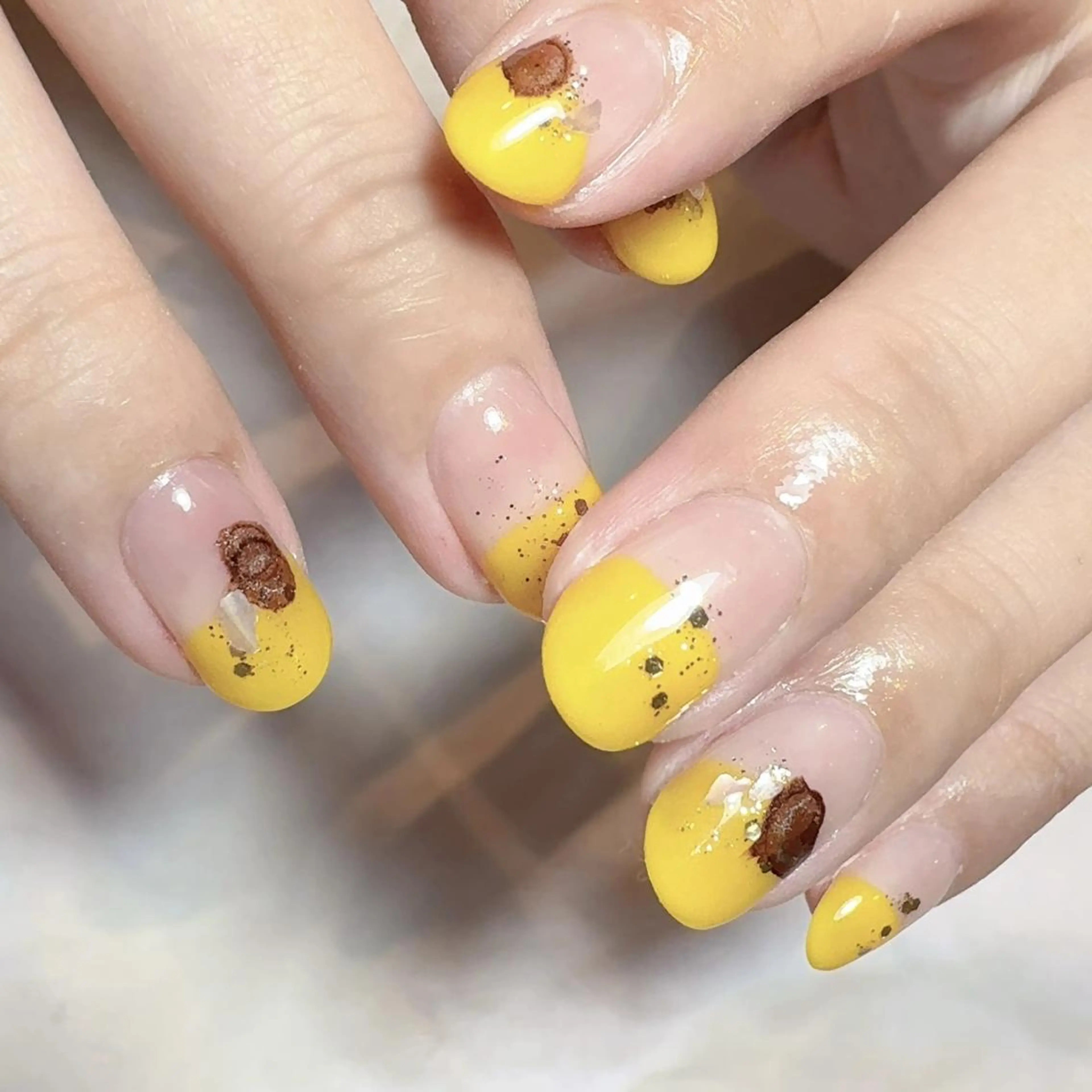 ネイル ニュアンスネイル ハンドネイル Re:eight nailのネイルデザイン