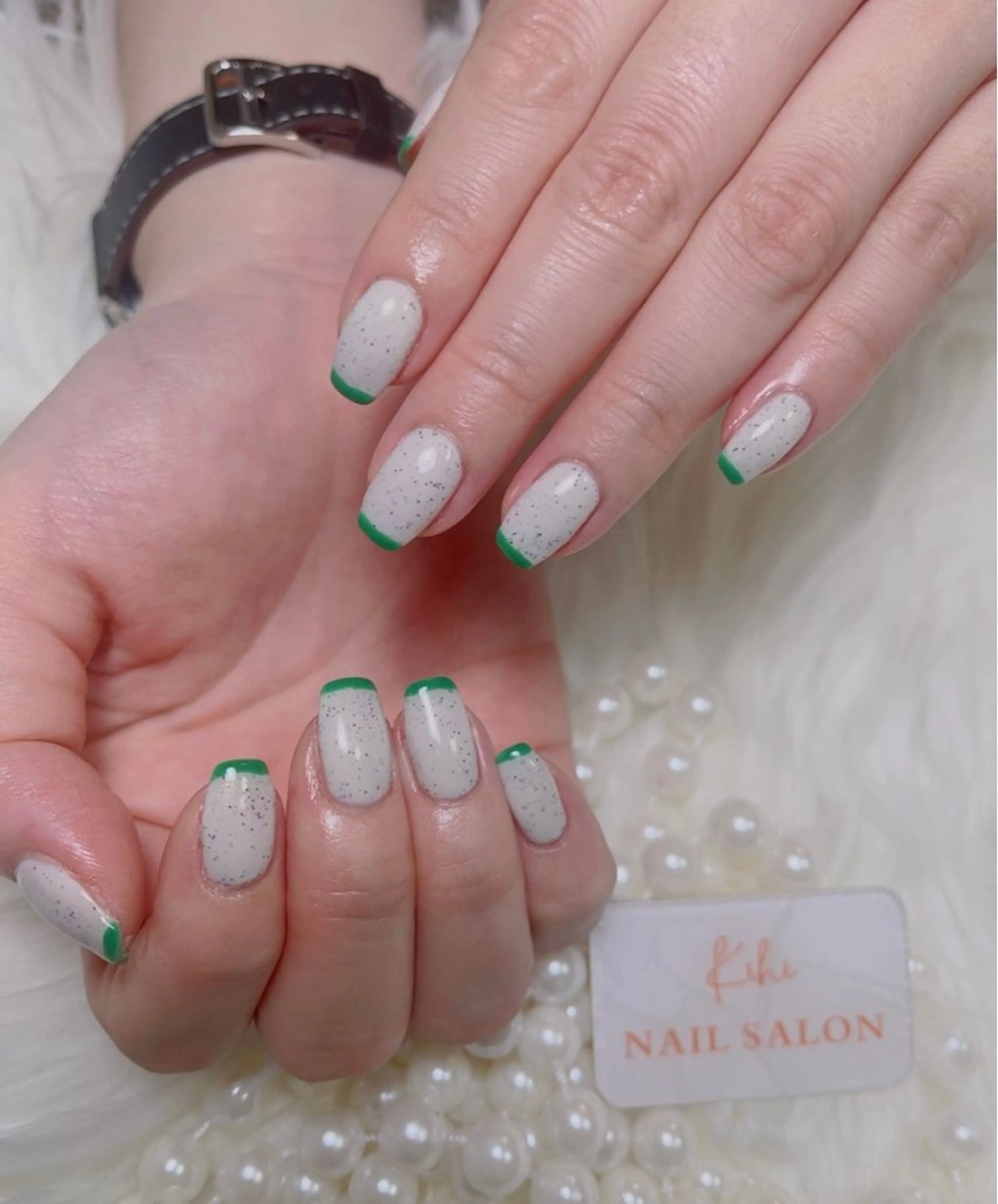 ネイル フレンチネイル 米澤 ハナユキのネイルデザイン