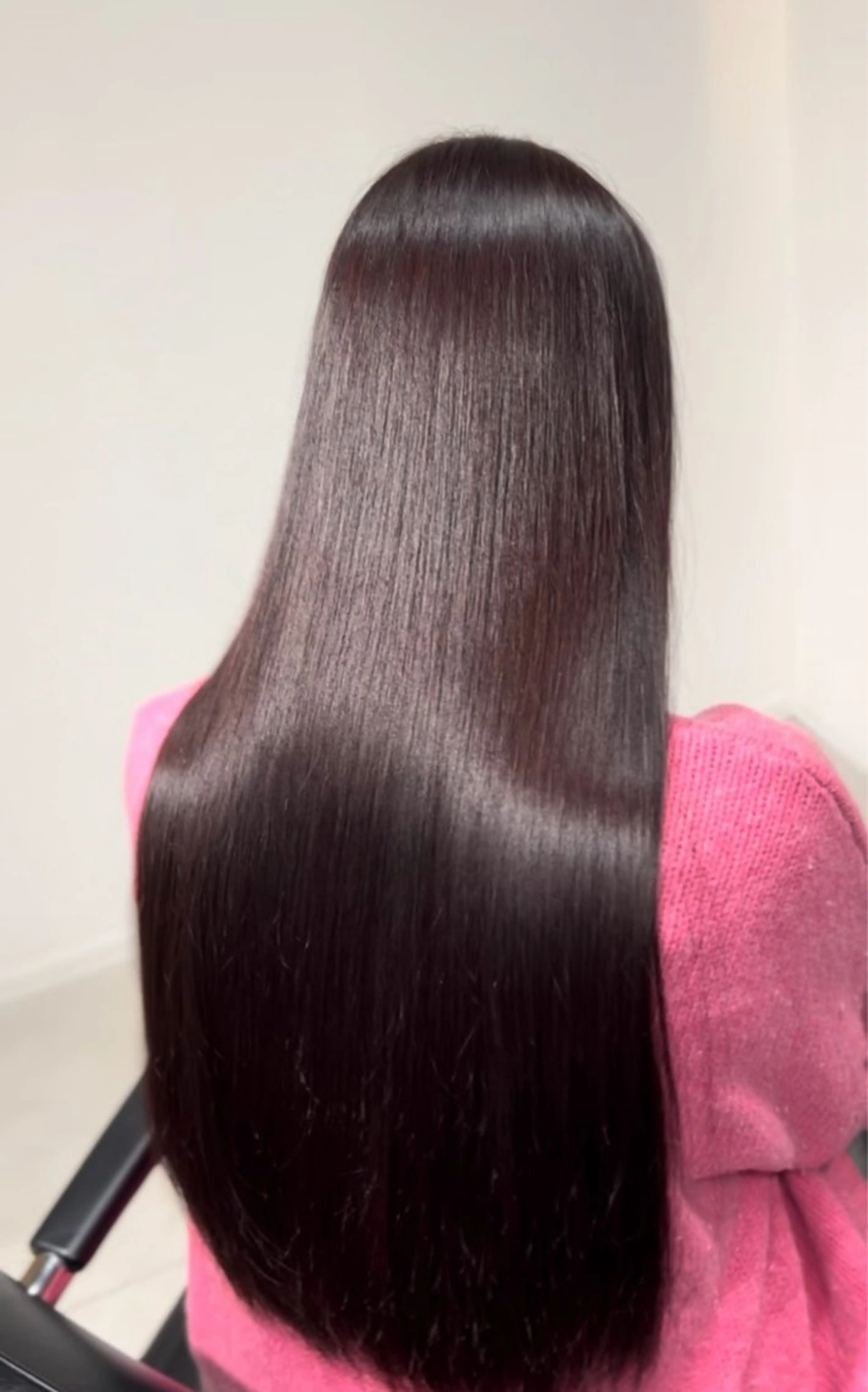 ロング 縮毛矯正 RAF TOKYO 薬院店所属・福岡【髪質改善】 艶カラー/ MIHOのヘアスタイル