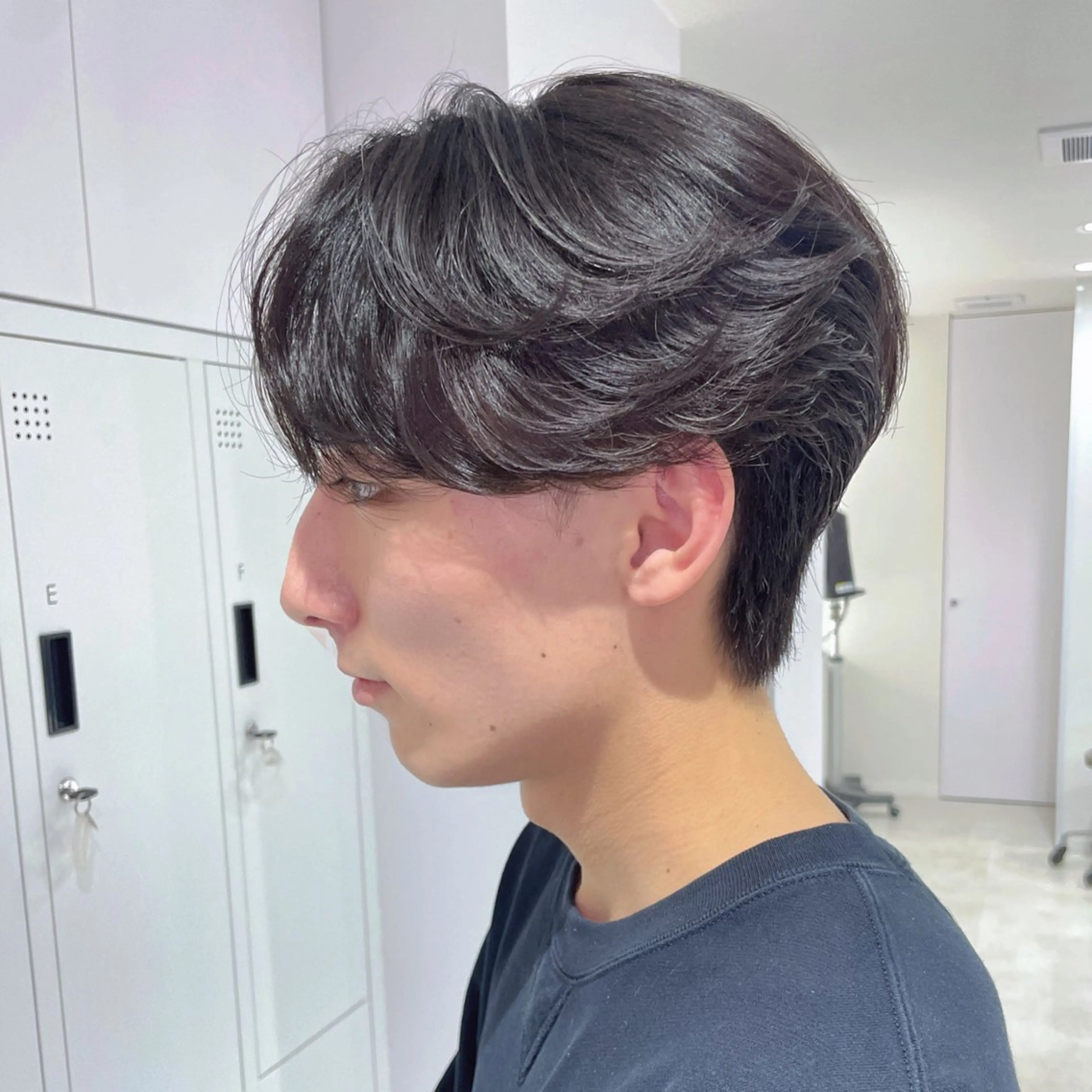 メンズ カット パーマ トリートメント ヘアセット NORME/ 東泊　龍希のヘアスタイル