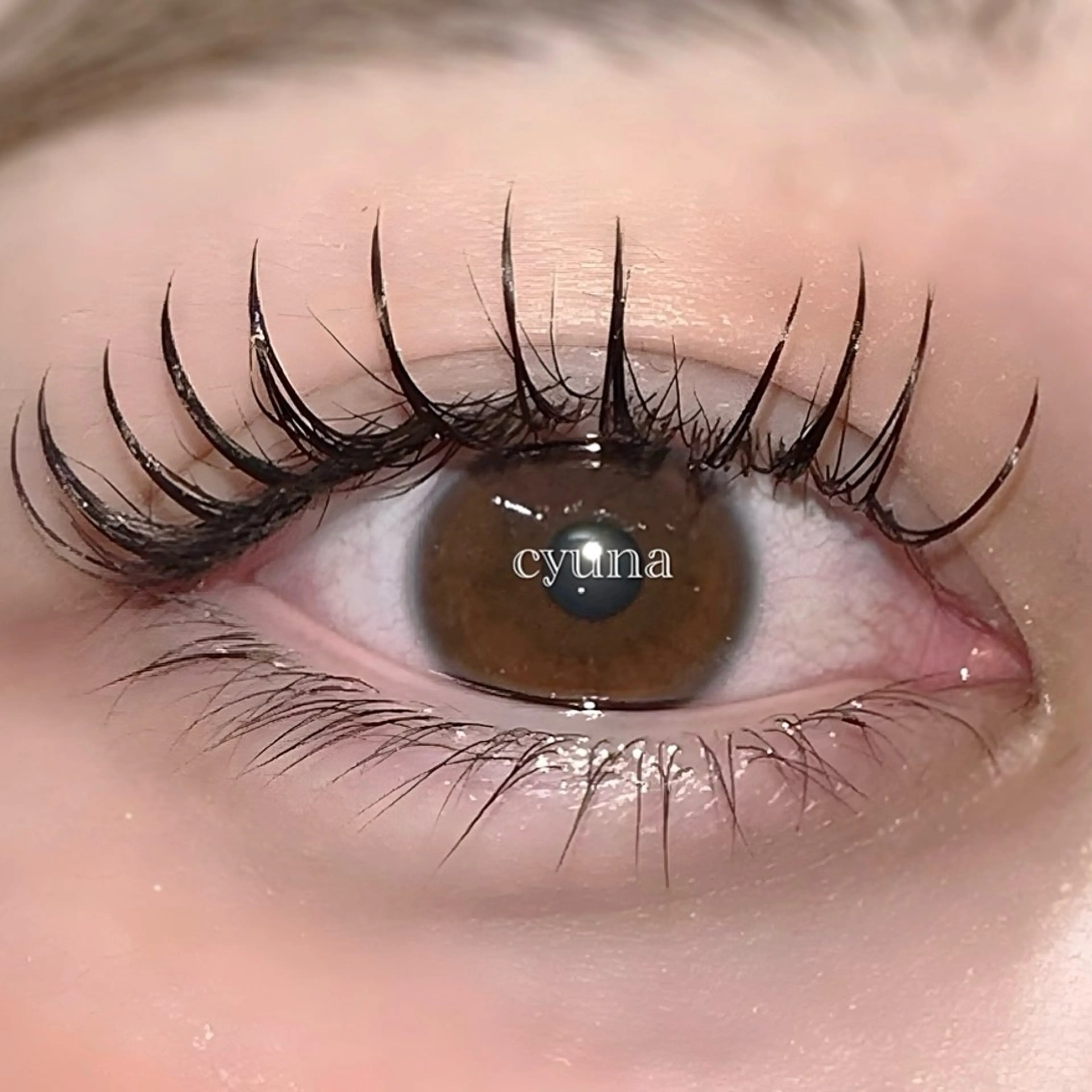 LEDエクステ140本🌼フラットラッシュ【持ち抜群No.1💯逆まつげさんにも⭕️】の写真