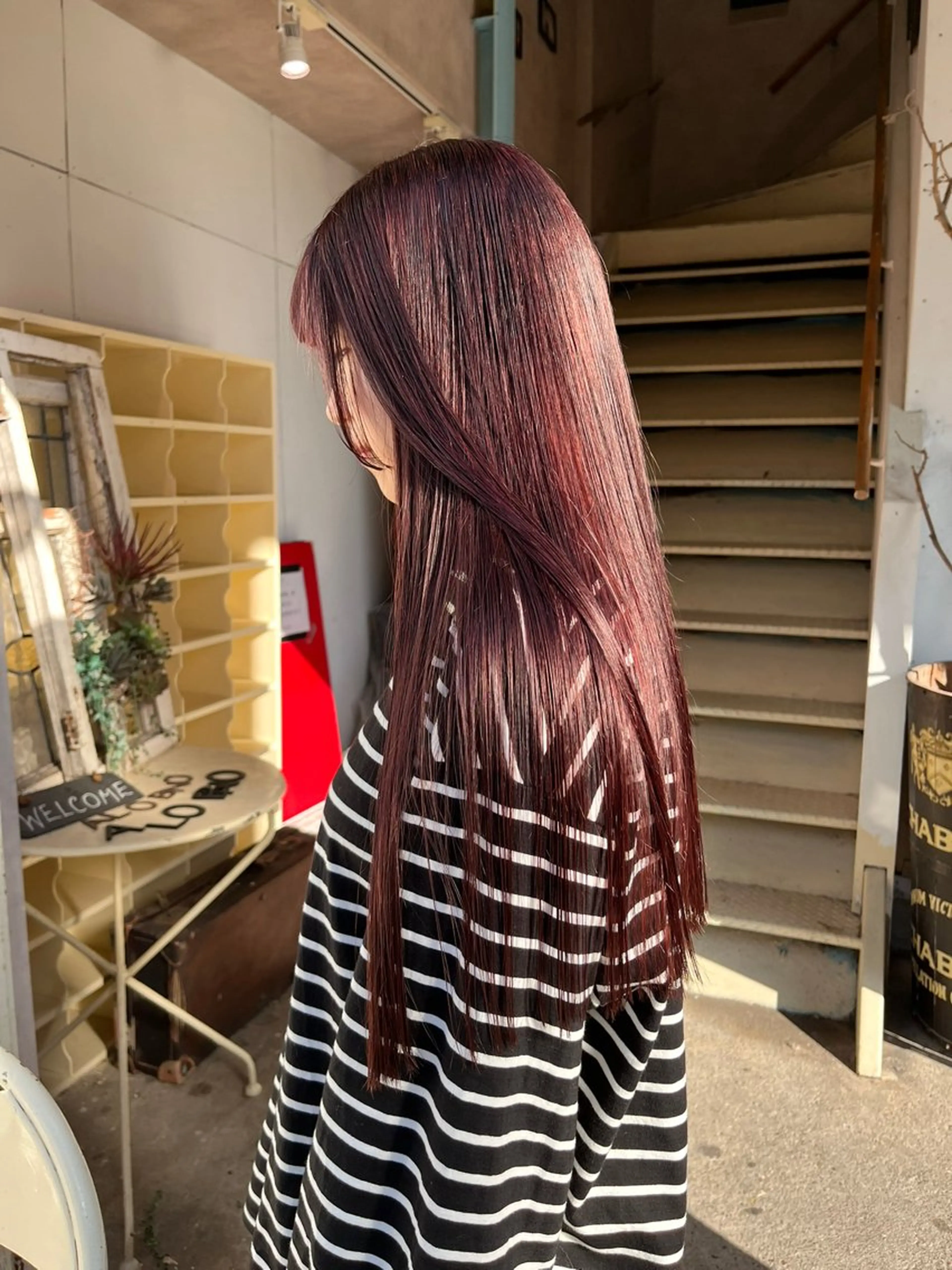 ワンカラー（ブリーチなし）＋Aujuaトリートメントの写真