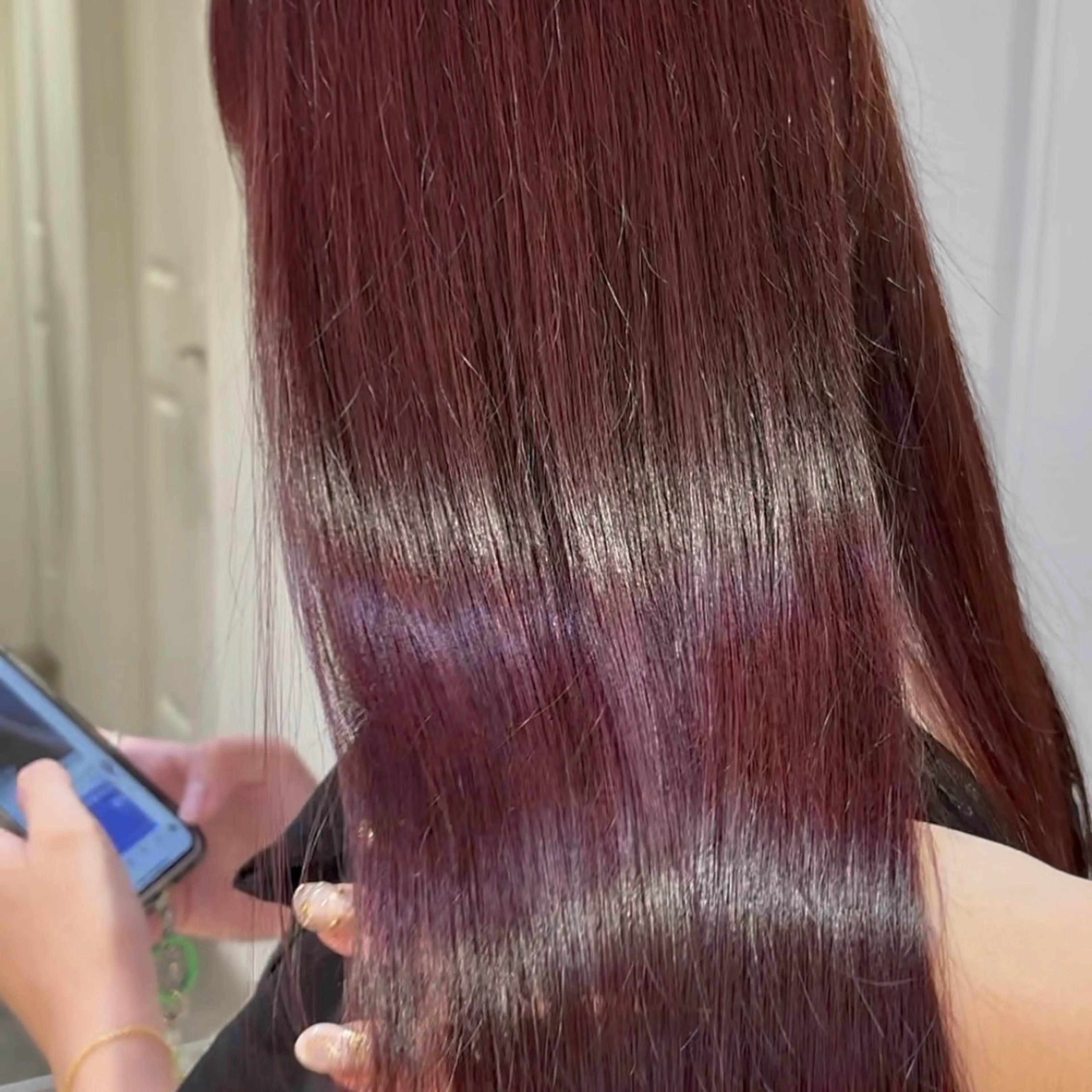 ロング ヘアカラー 🥀暖色/エクステ/ ヘアメ/横浜/かなこのヘアスタイル