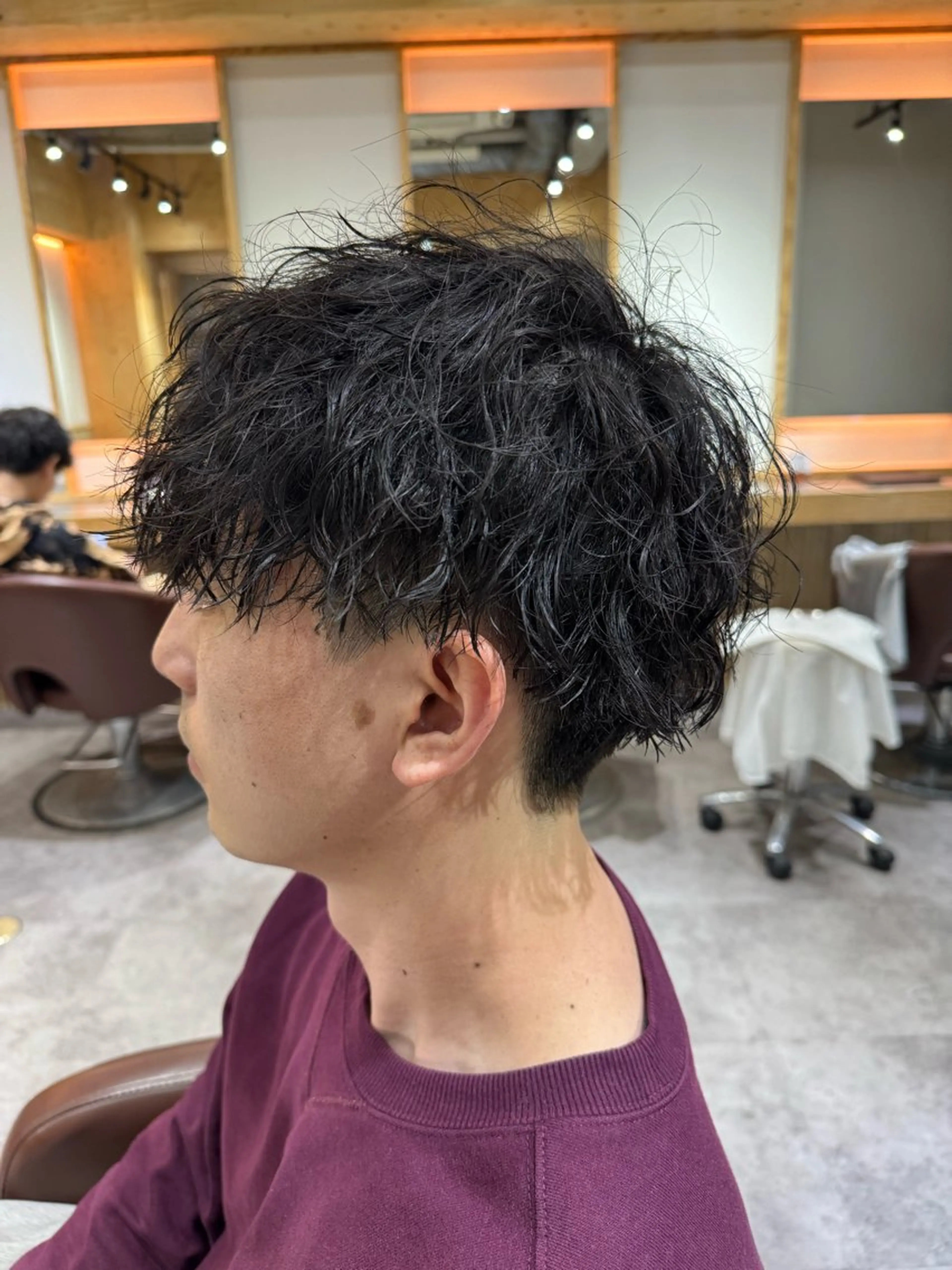 パーマ メンズ 雪音/美髪縮毛矯正 /ニュアンスパーマのヘアスタイル