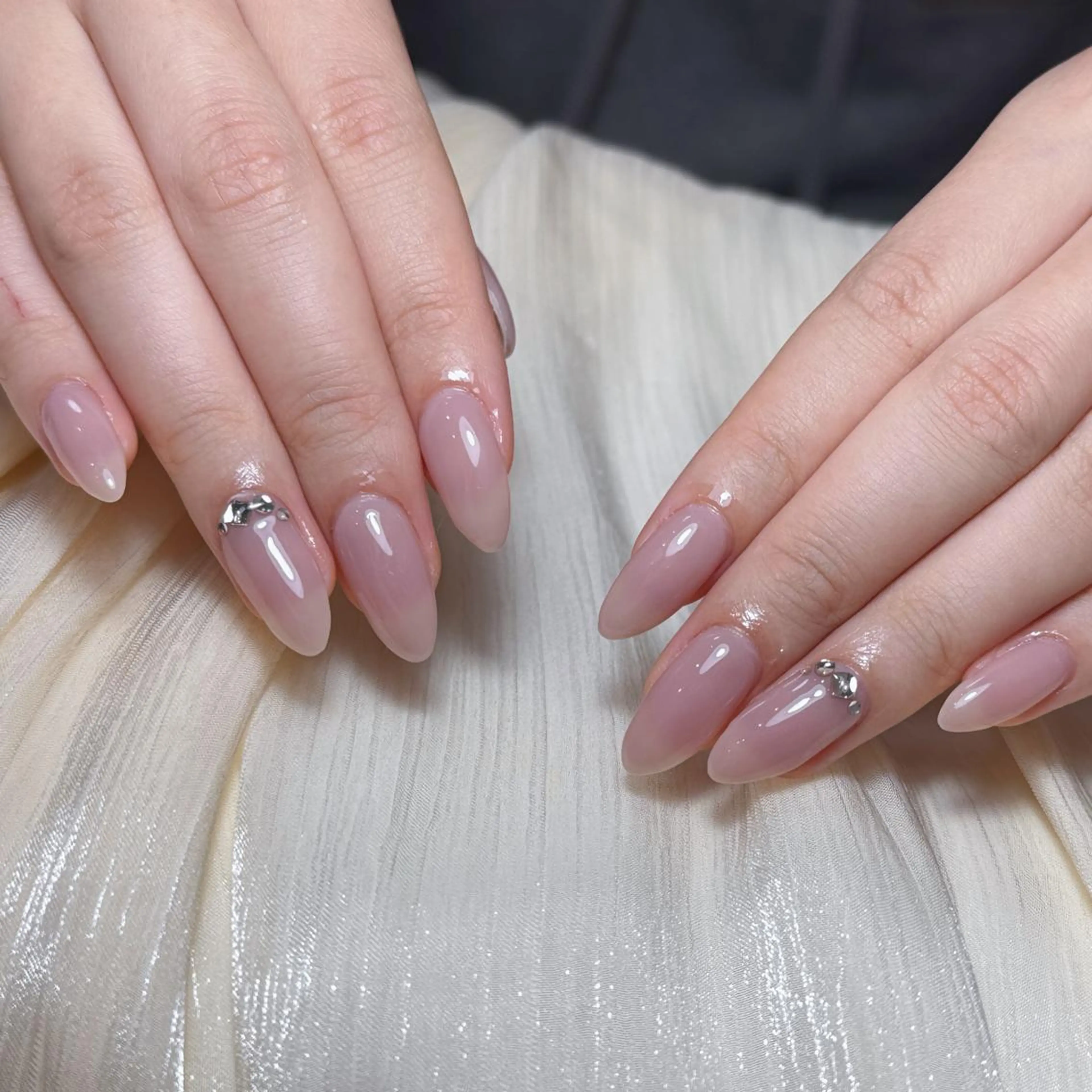 ネイル アートネイル オーロラネイル ガーリー キラキラネイル マグネットネイル ハンドネイル ハンドケア Diamond 🚢のネイルデザイン