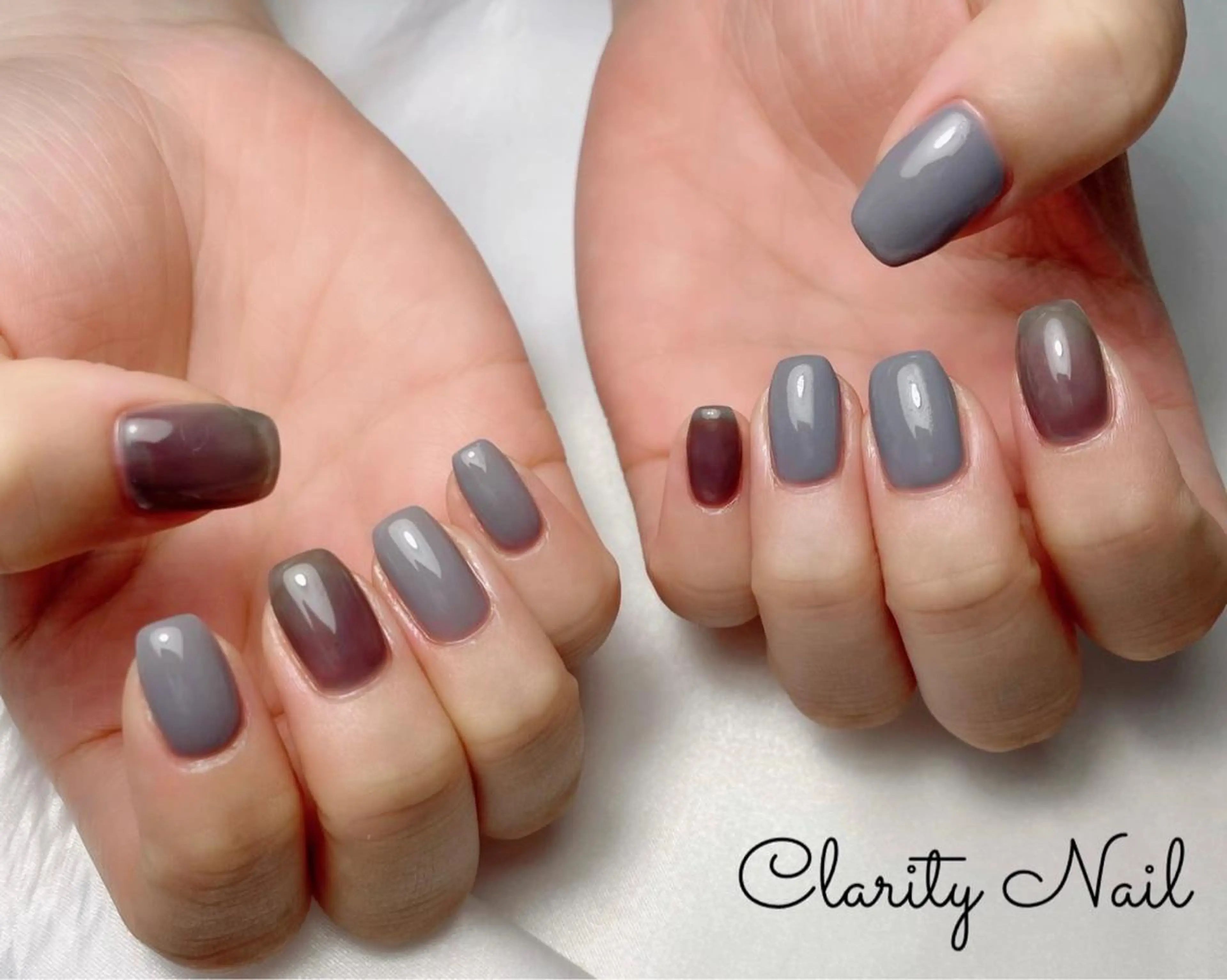 ネイル ワンカラーネイル ハンドネイル Clarity Nailのネイルデザイン