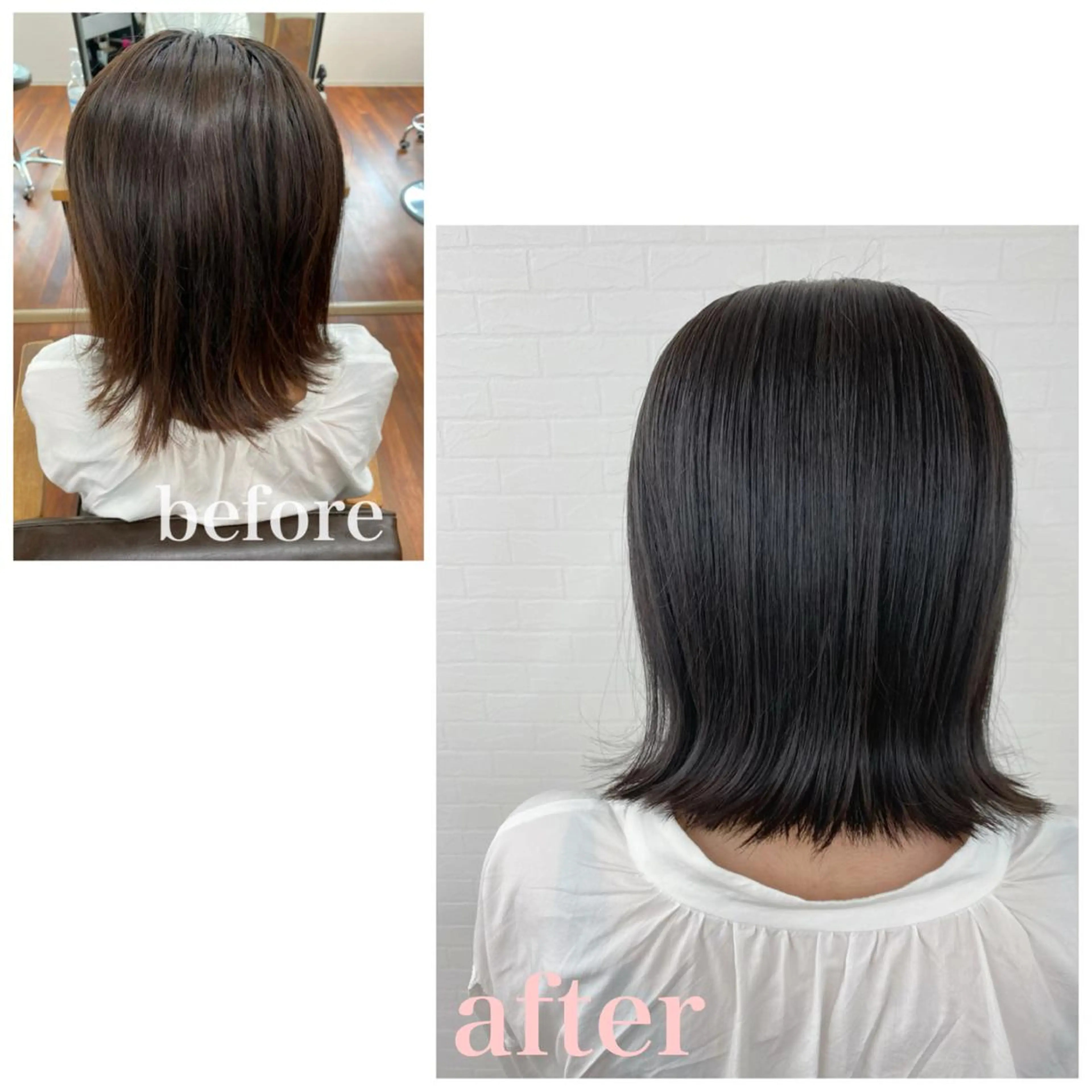 ミディアム カラー GRANLUSSO 〜グランルッソ駅前店所属・木口 嘉美のヘアスタイル