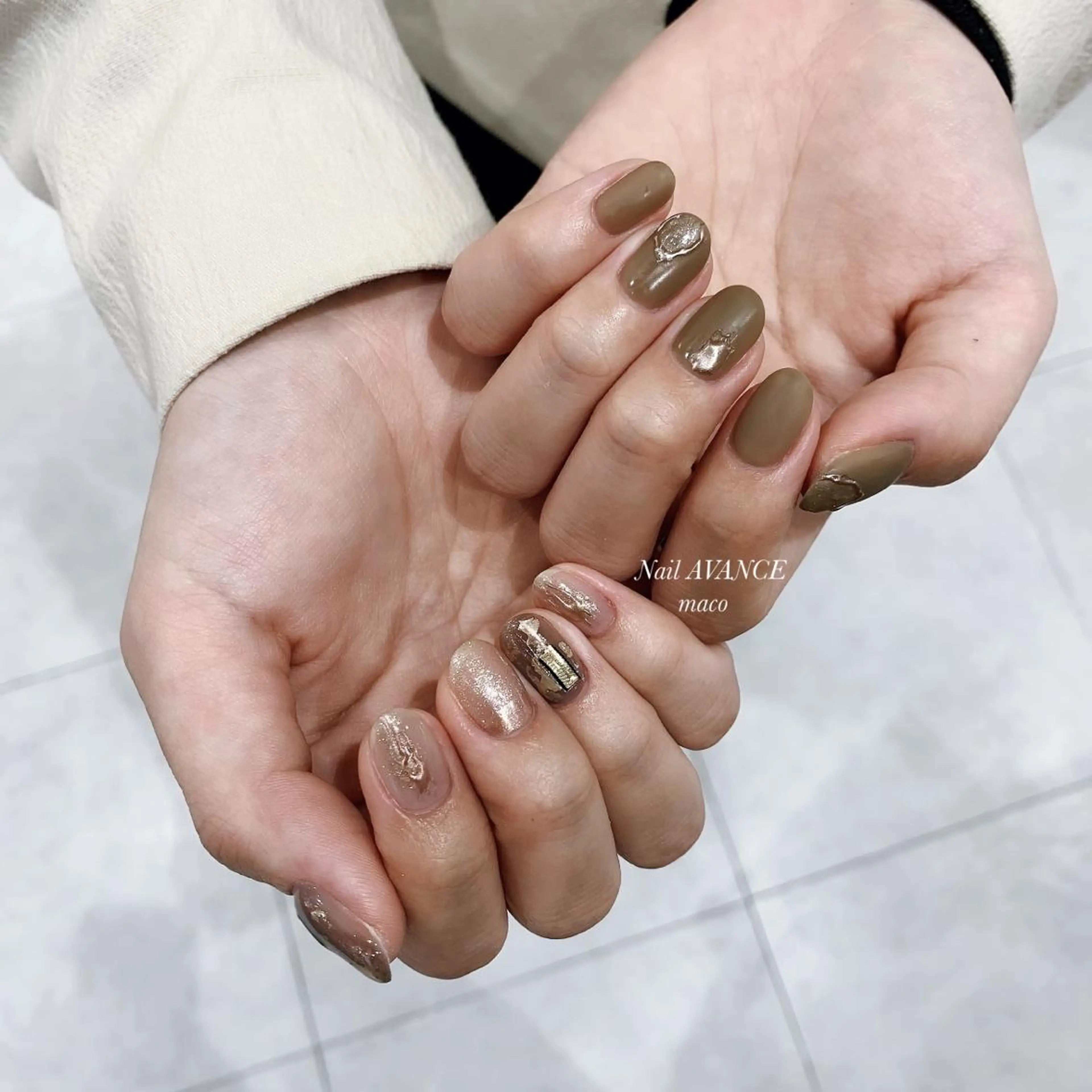 ネイル ニュアンスネイル salon de Chéli所属・salon de Cheliのネイルデザイン