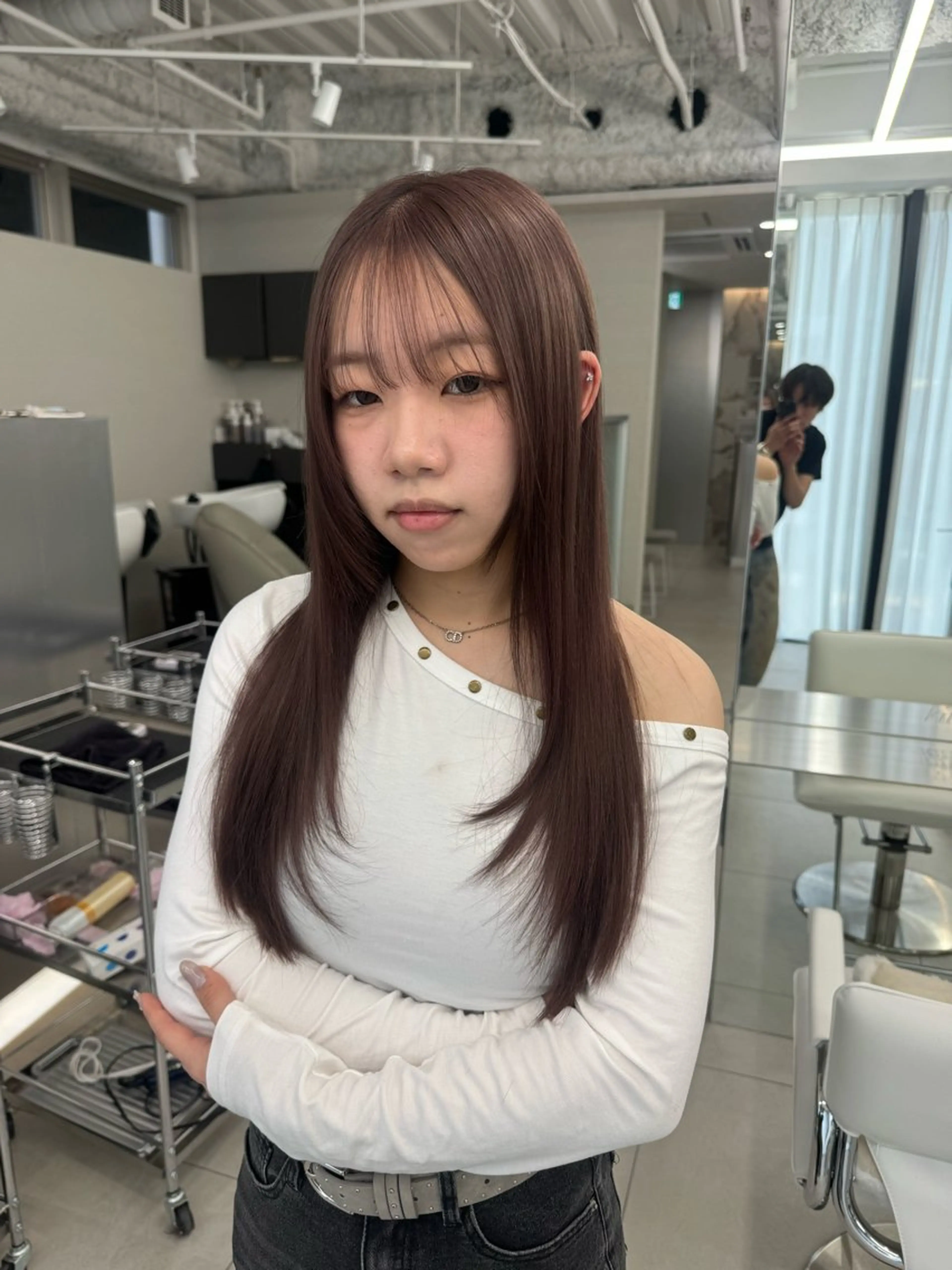 ロング カラー ヘアカラー ヘアセット kiti Sakae所属・栄美容師/kiti /ボブ/ケントのヘアスタイル