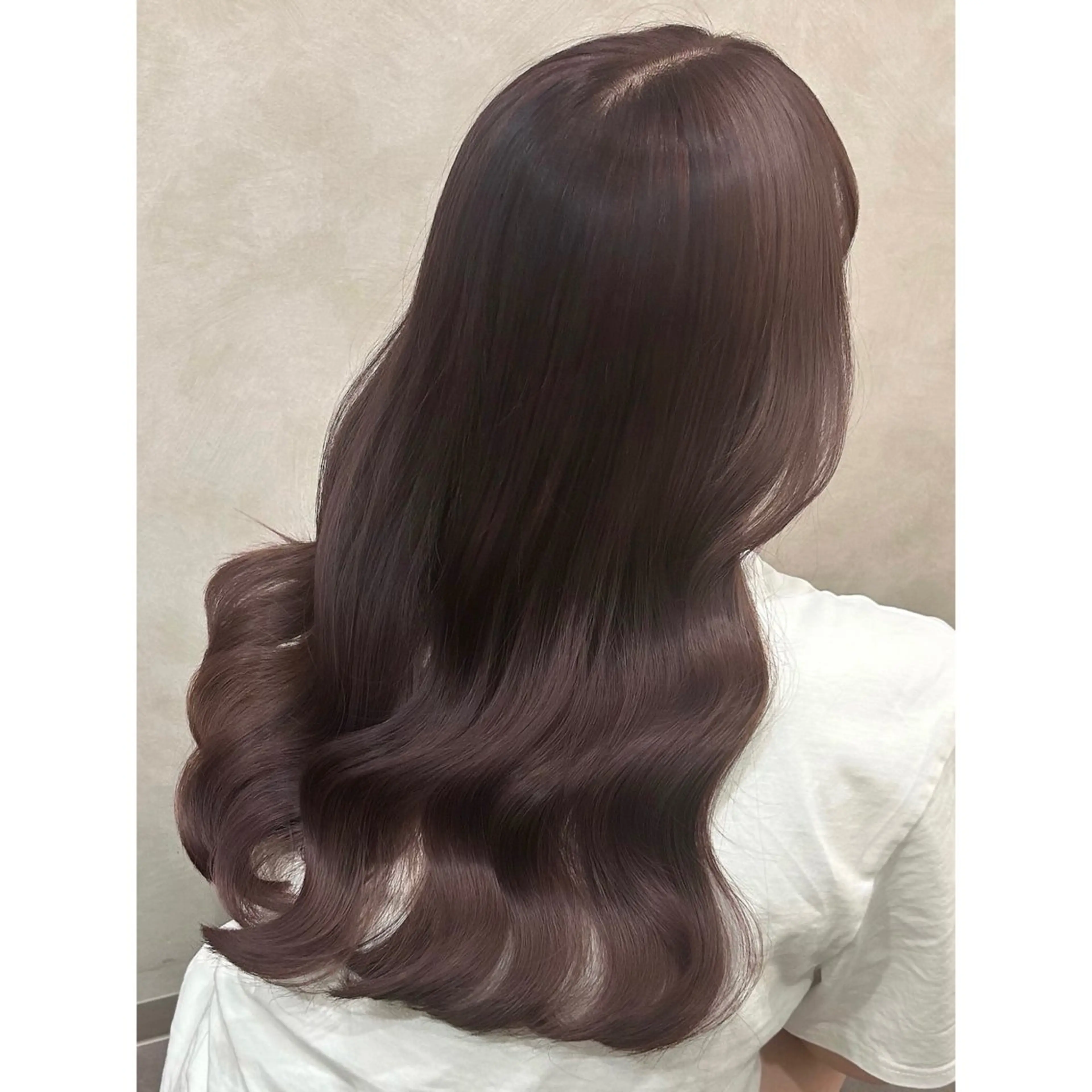 セミロング カラー ヘアカラー トリートメント レイヤー/艶カラー/ Natsuho💞のヘアスタイル