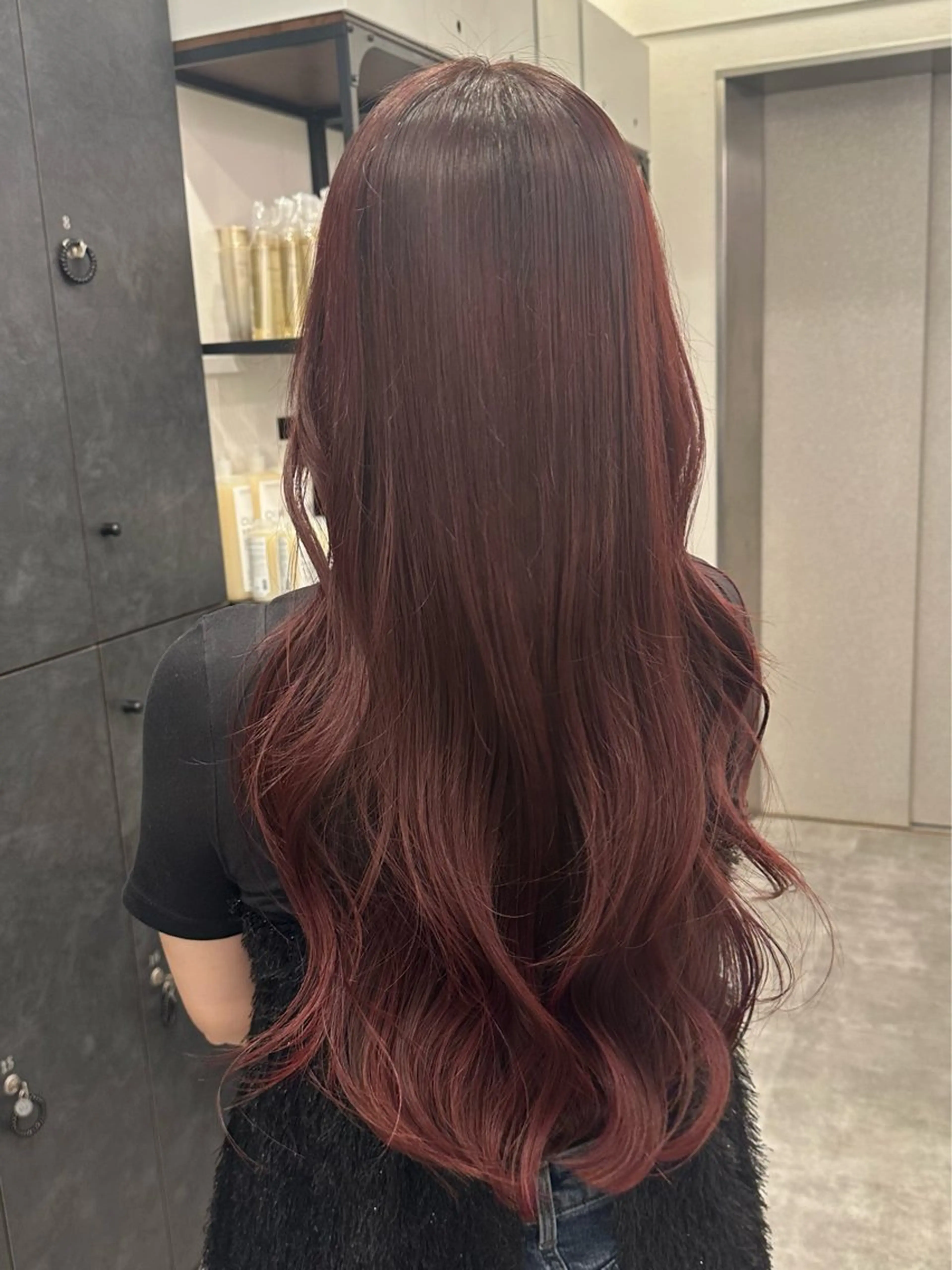 ロング カラー カット ヘアカラー トリートメント 銀座/ヘアセット シマムラ ミホのヘアスタイル