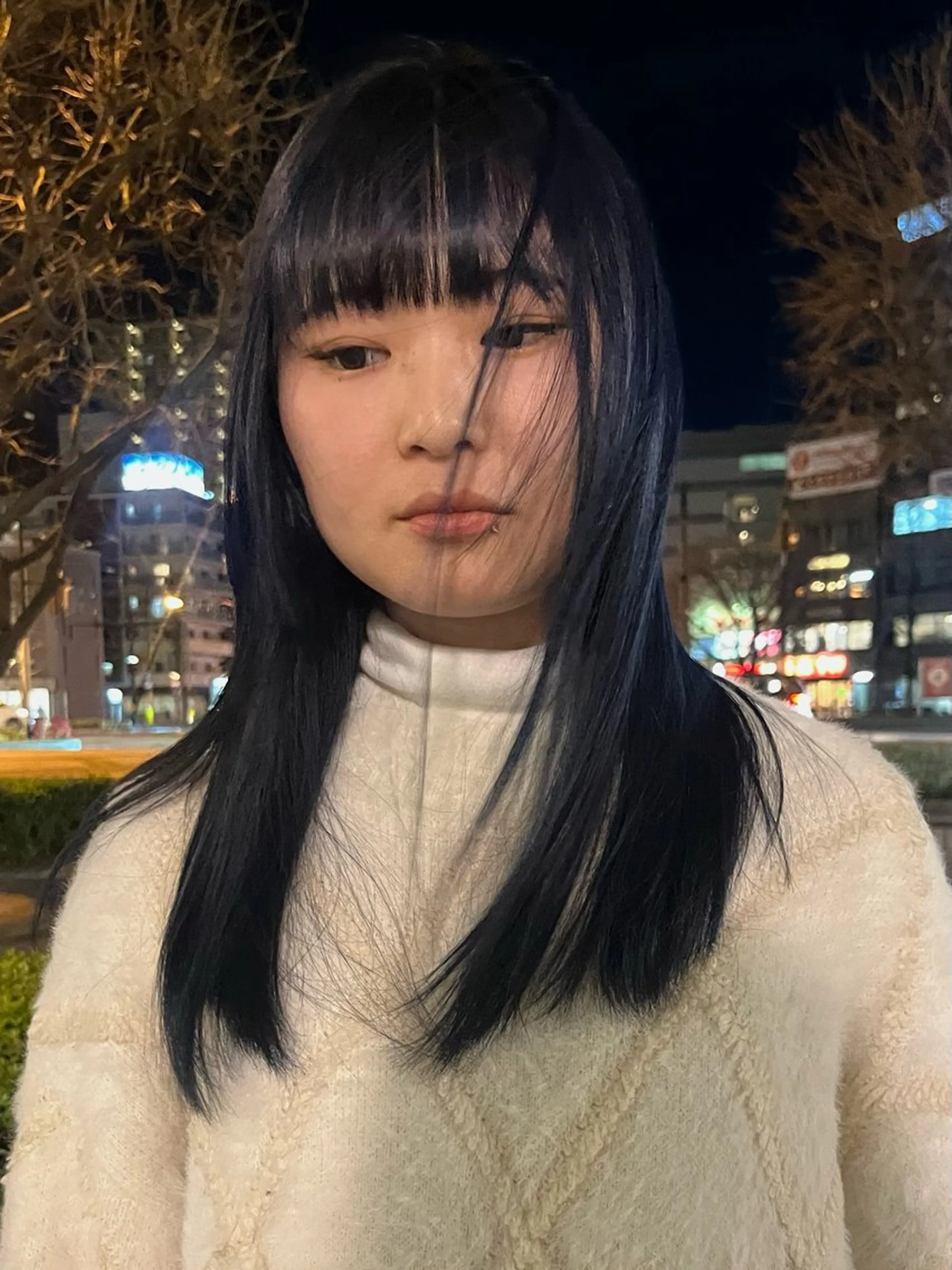 ロング ボブ/ショートボブ/ 岡山駅/別曽遥也のヘアスタイル