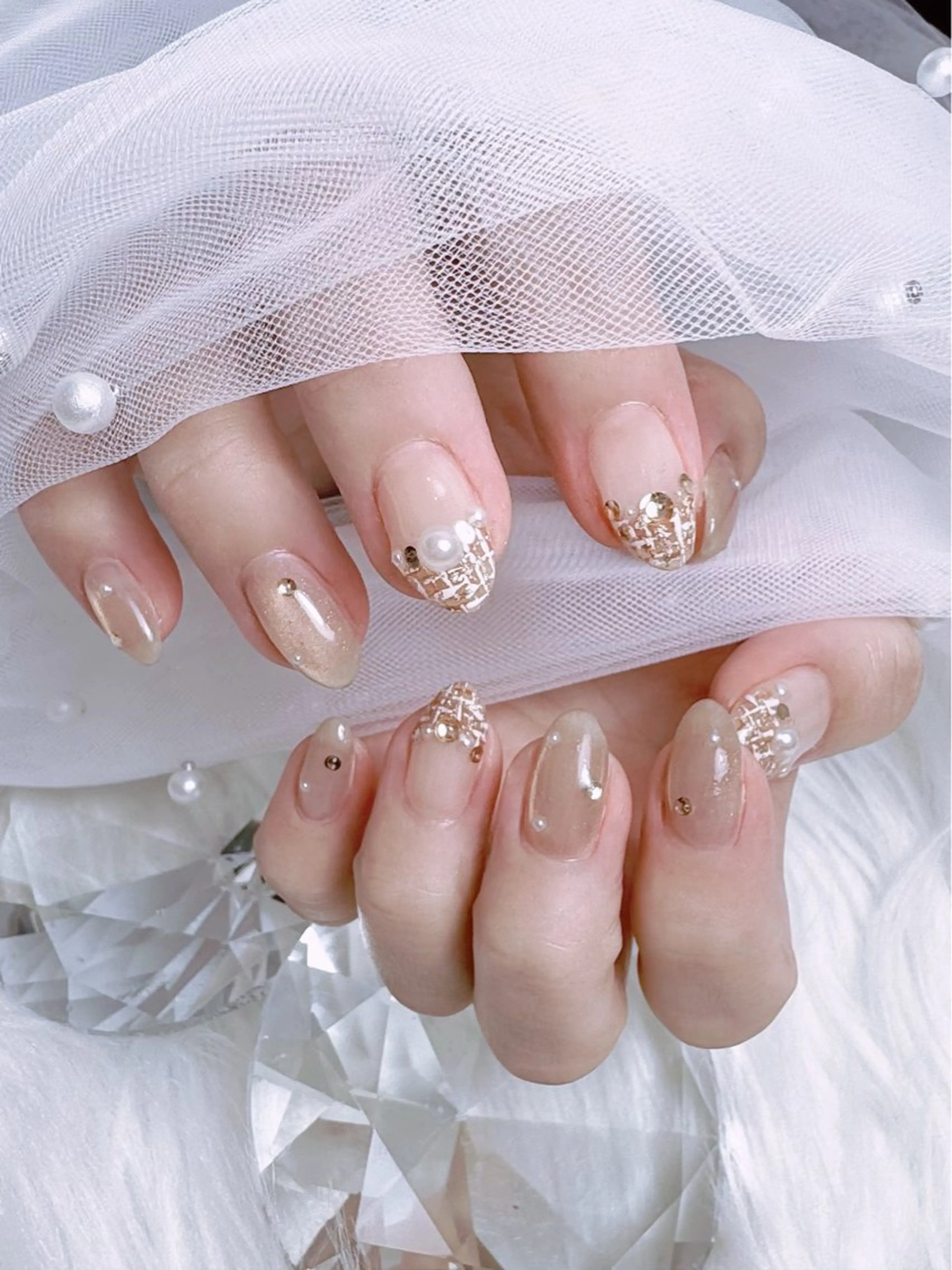 ネイル ハンドネイル BIJOU yuzuのネイルデザイン